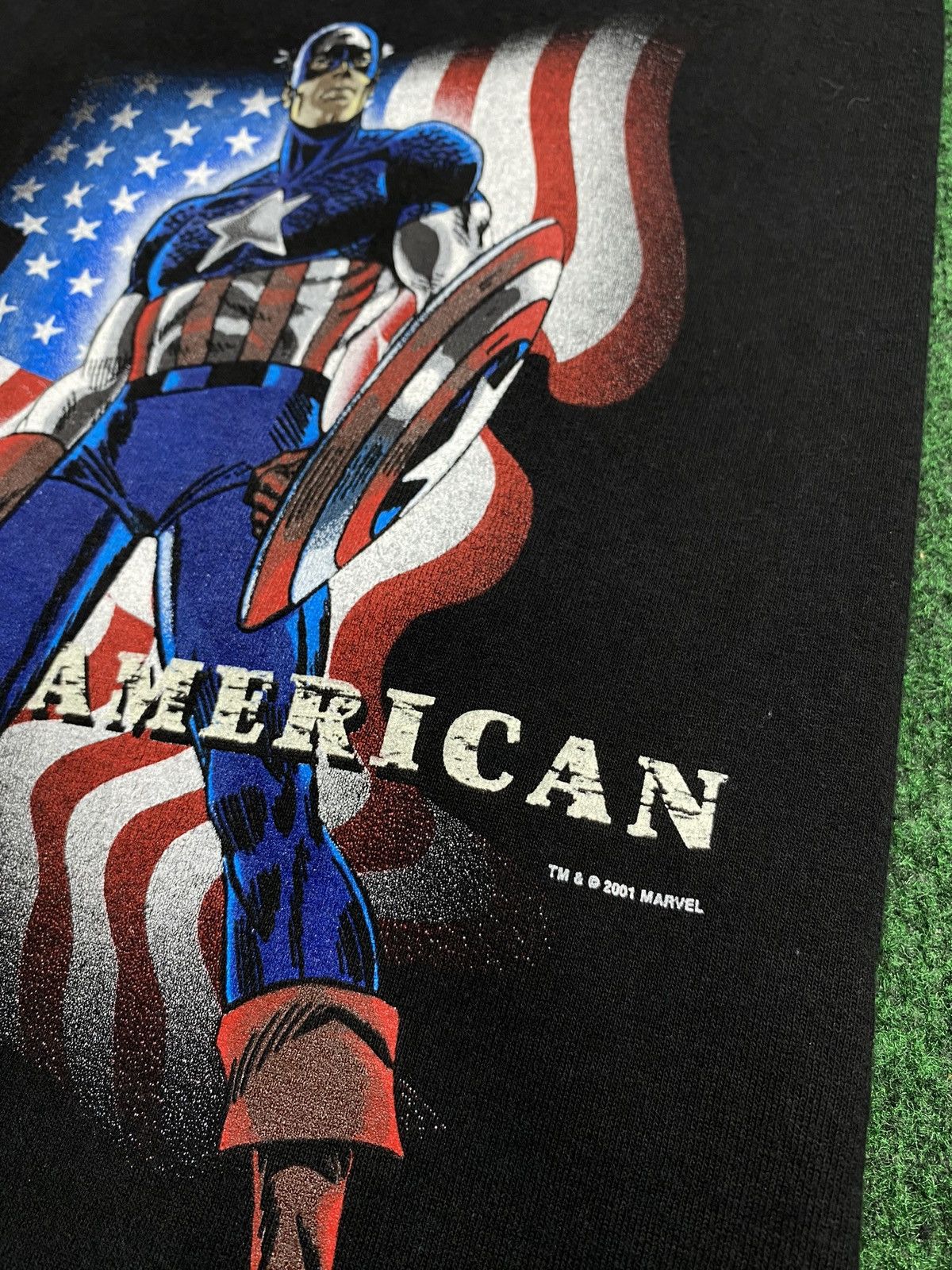 Marvel Comics Vintage 2001’ Captain America Marvel Comics Tee Shirt XLarge Size US XL / EU 56 / 4 - 3 Thumbnail