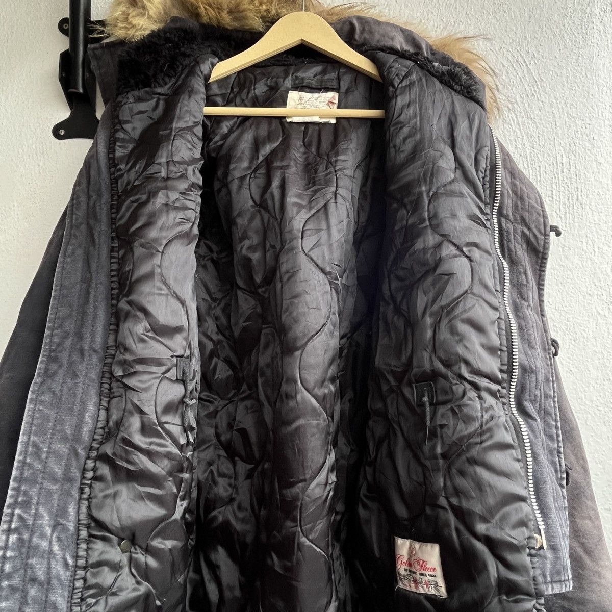 Buzz Rickson's × I. Spiewak And Sons × Vintage Vintage I Spiewak & Sons N-3B Jacket Golden Fleece USA Size US XL / EU 56 / 4 - 18 Thumbnail