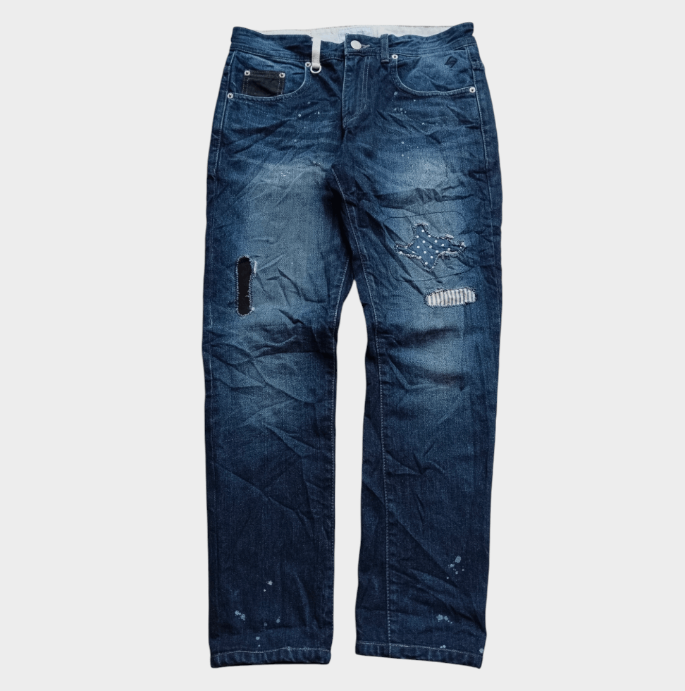 Andersson Bell × FDMTL × LIFUL MINIMAL GARMENTS Liful minimal garments series 002 patch work jean Size US 30 / EU 46 - 1 Thumbnail