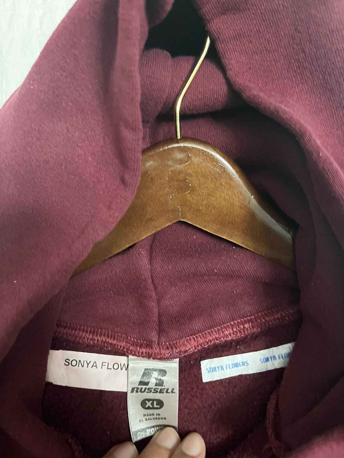 Russell Athletic × Vintage Vintage 90s Bloomberg University Hoodie Size US XL / EU 56 / 4 - 5 Thumbnail
