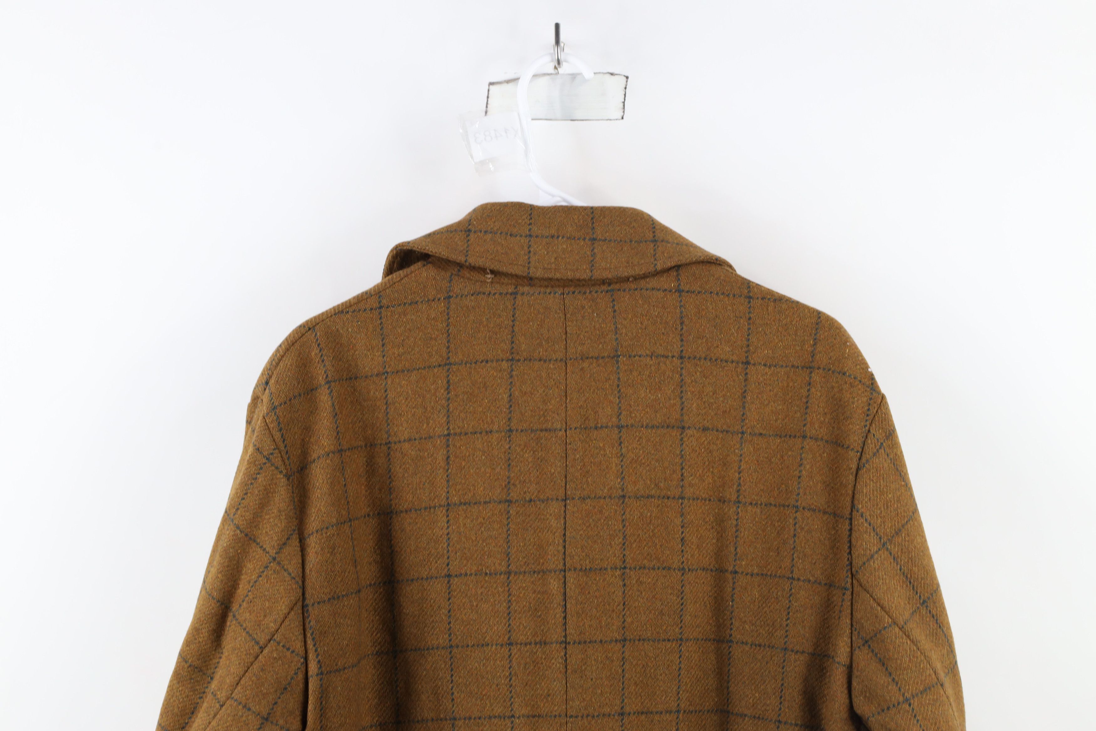 Vintage Vintage 60s 70s Lined Wool Double Breasted Jacket Coat USA Size US L / EU 52-54 / 3 - 13 Thumbnail