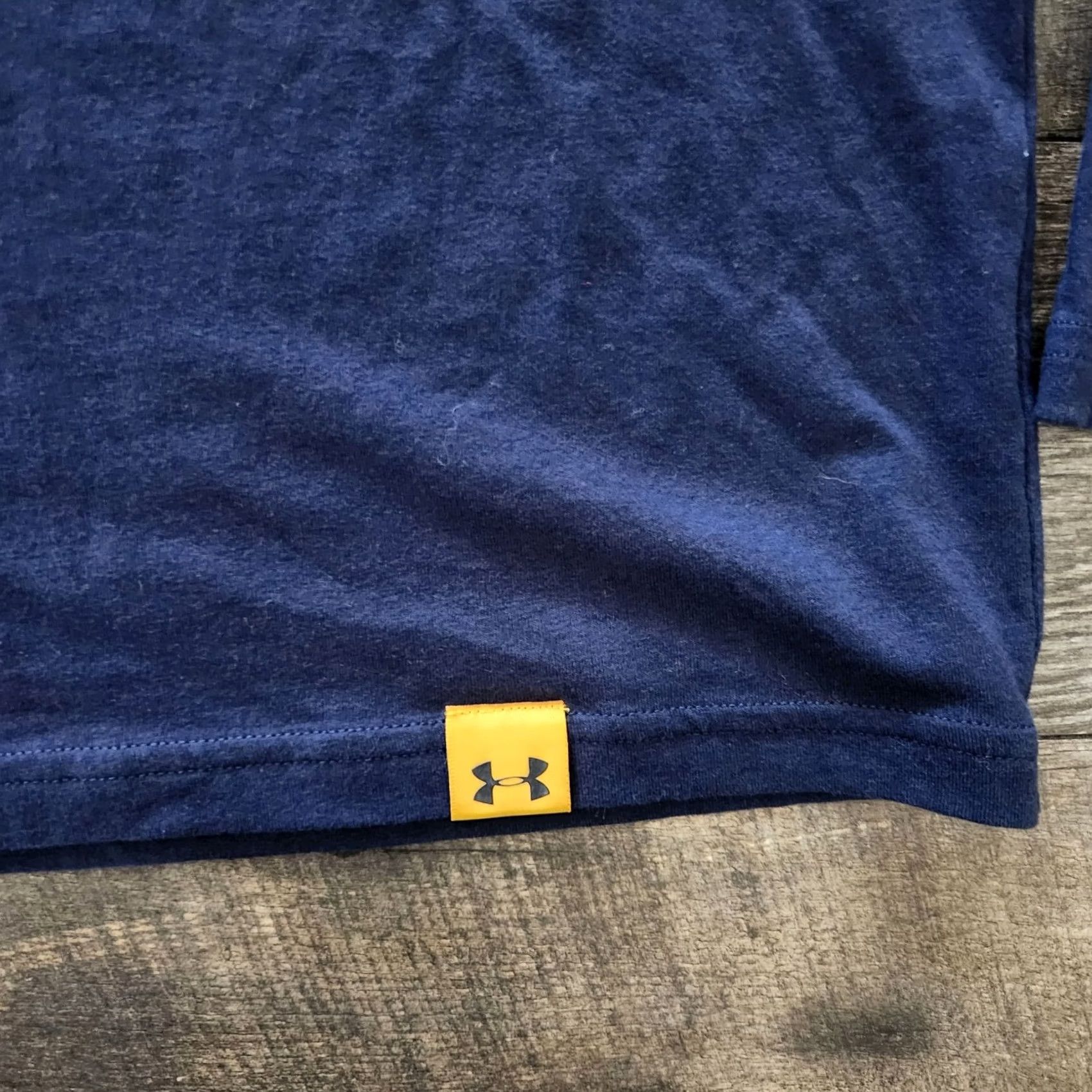 Under Armour Under Armour Project Rock Shirt Mens XL Blue Long Sleeve T Tee Size US XL / EU 56 / 4 - 2 Thumbnail