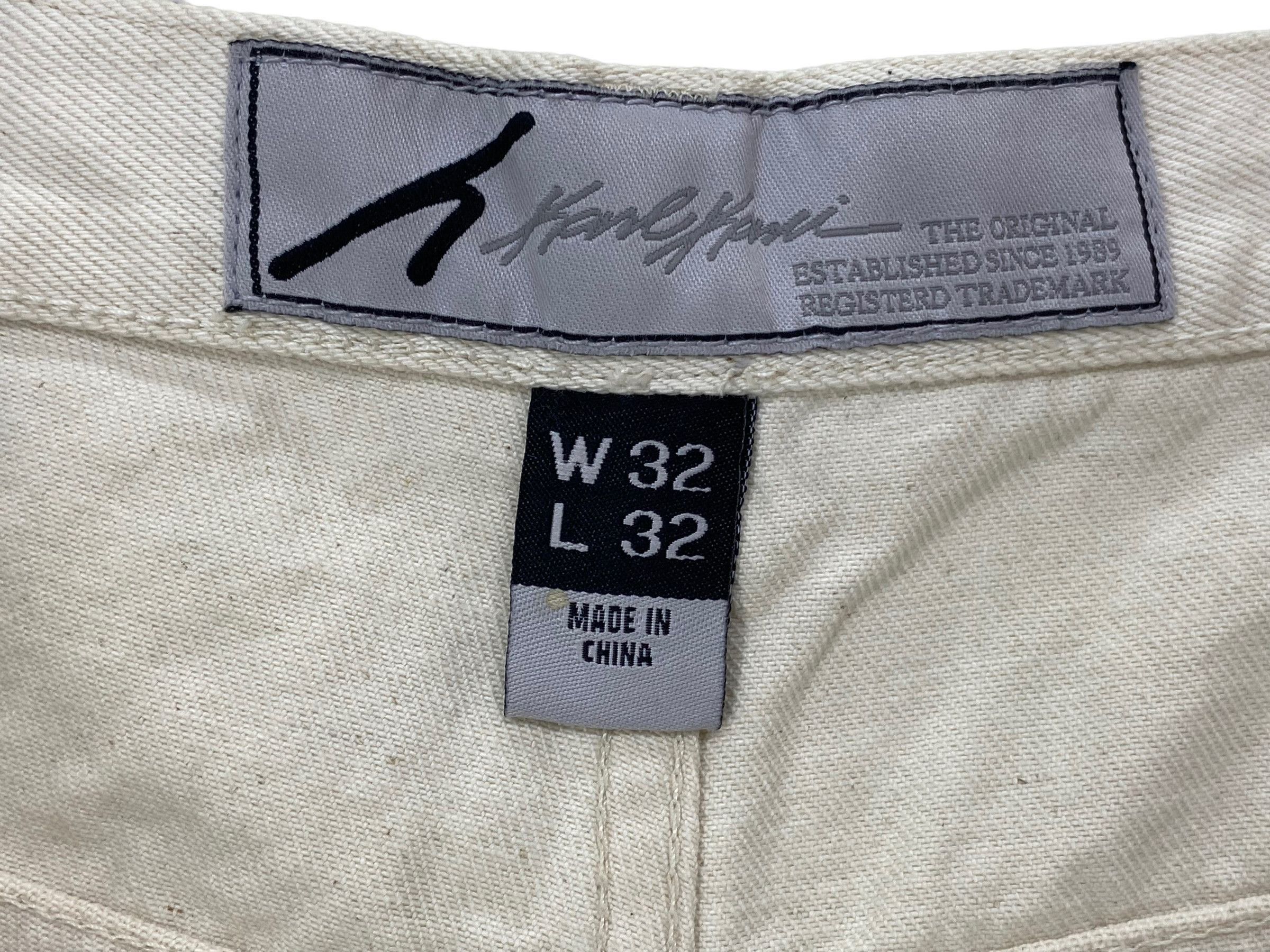 Karl Kani × Vintage Baggy Jeans Hip Hop Skate Relaxed Embroidered Embellished Size US 32 / EU 48 - 11 Thumbnail