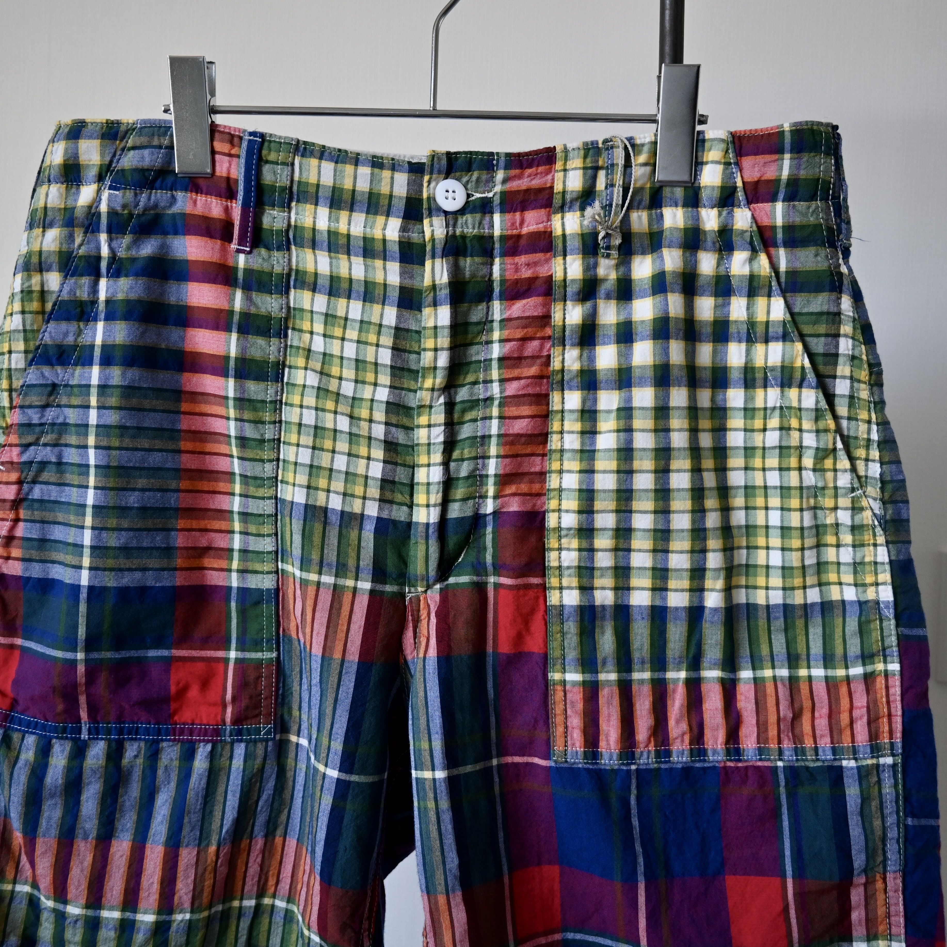 Engineered Garments UNUSED, Engineered Garments, Painter Shorts, Madras Plaid, M Size US 34 / EU 50 - 6 Thumbnail