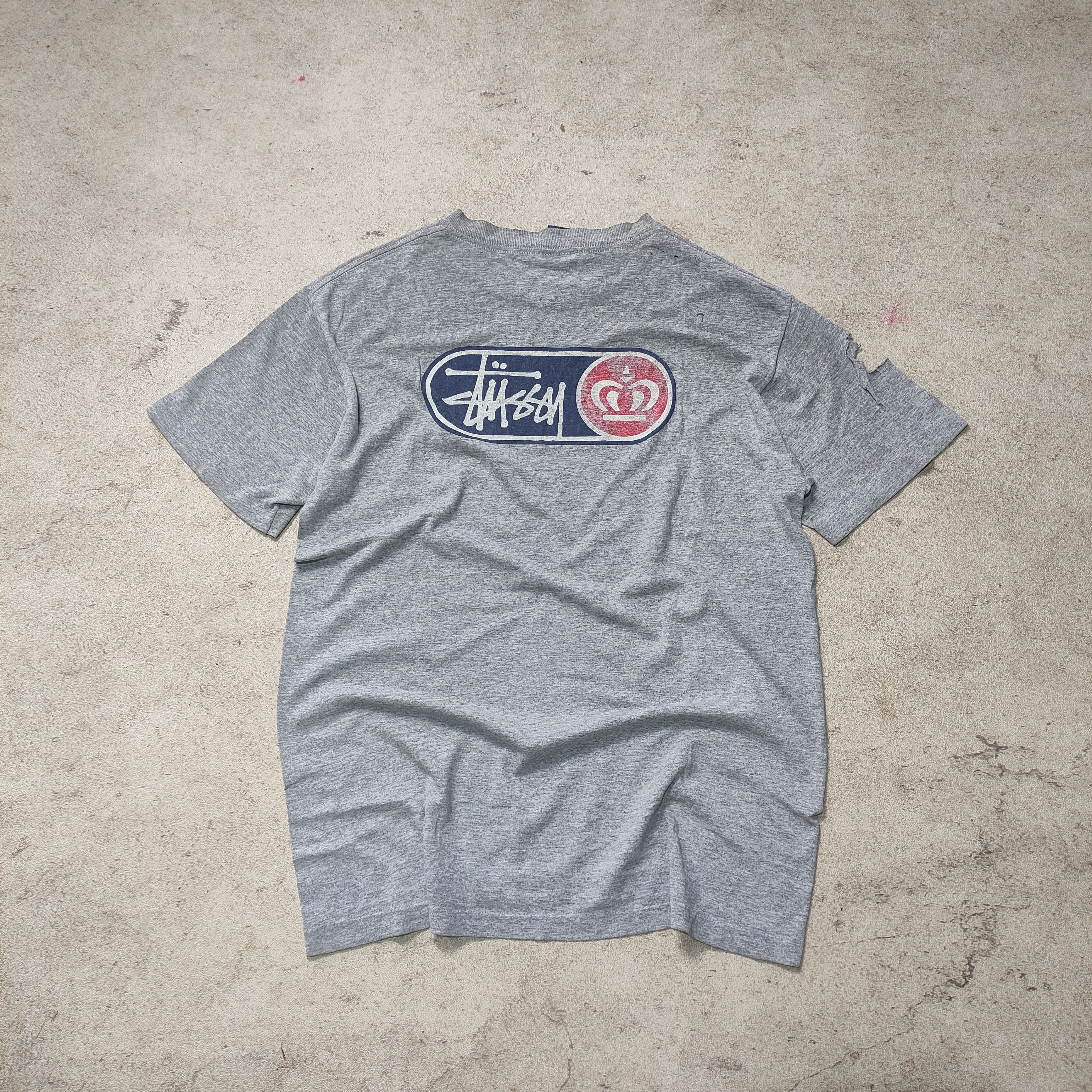 Stussy RARE!! Stüssy Crown Vintage 90s Tee Size US M / EU 48-50 / 2 - 2 Thumbnail