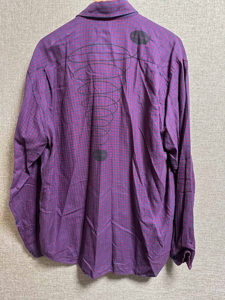 Balenciaga Balenciaga size 37 Plaid Long Sleeve Shirt Size US M / EU 48-50 / 2 - 3 Thumbnail
