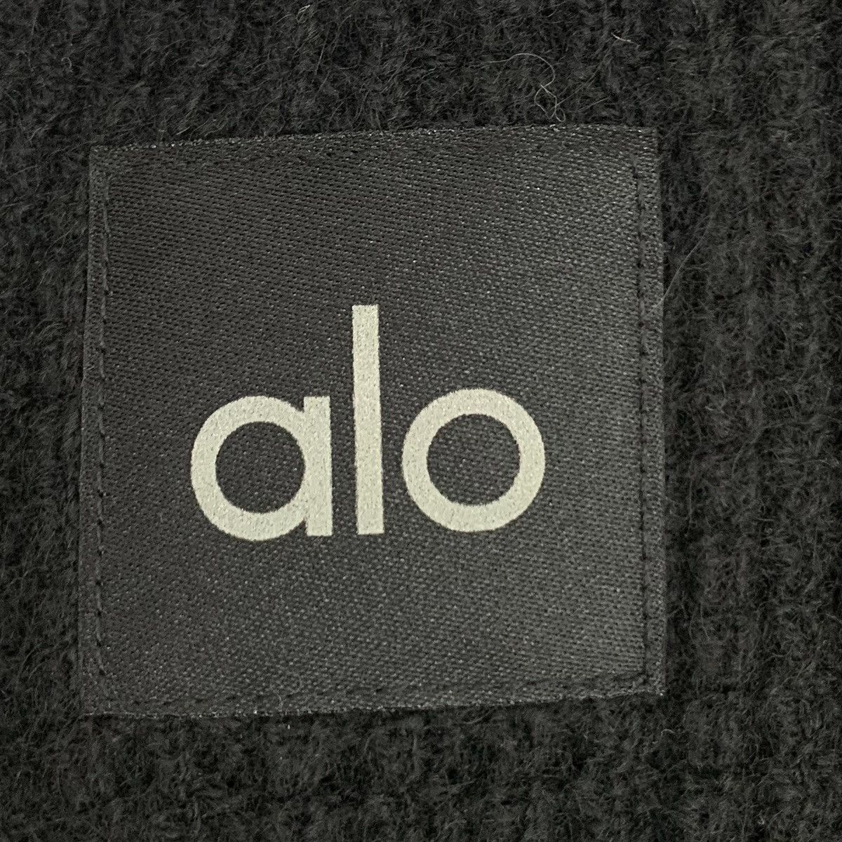 Alo Alo Yoga Black Crew Neck Long Sleeve Knit Sweater K26WX Size US M / EU 48-50 / 2 - 4 Thumbnail