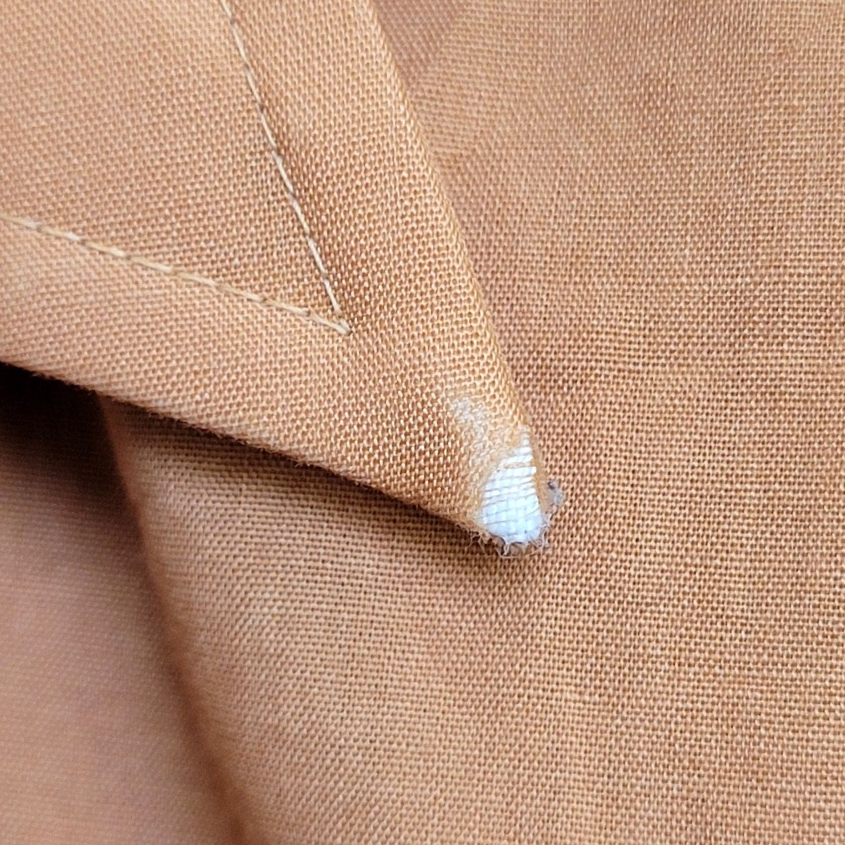 Vintage VINTAGE 90s MOD Button Shirt Large Apricot Orange Menswear Shirt Casual Workwear 90s Mens B Size US L / EU 52-54 / 3 - 4 Thumbnail