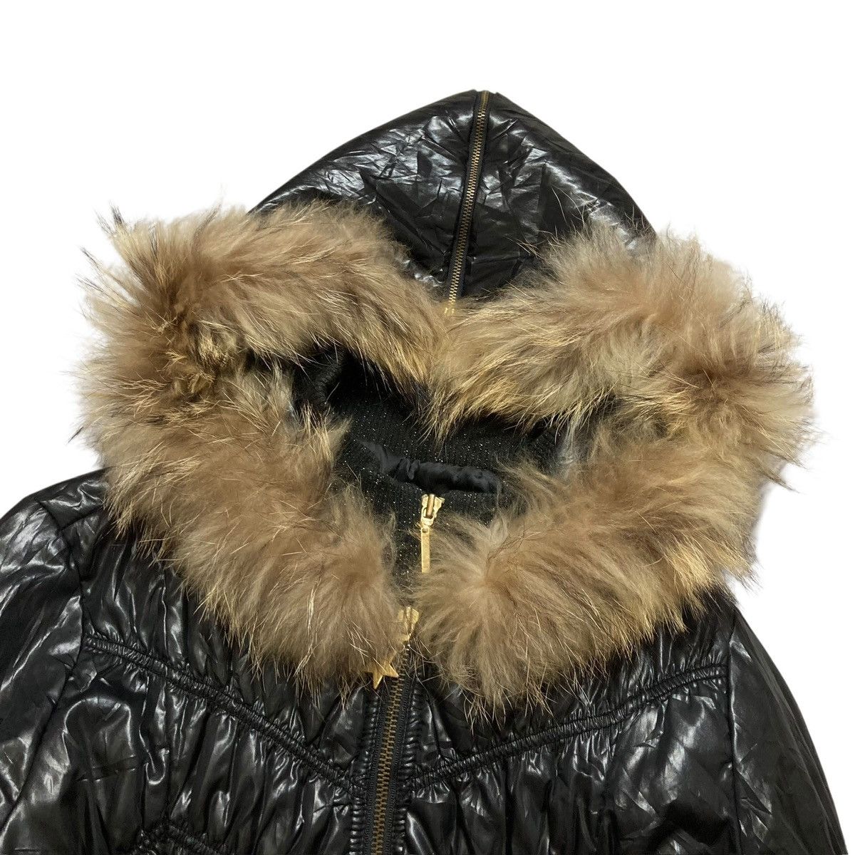 14th Addiction CORCAROLI - N2B Fur Puffer Glitter Jacket Vkei Japanese Size US M / EU 48-50 / 2 - 6 Thumbnail