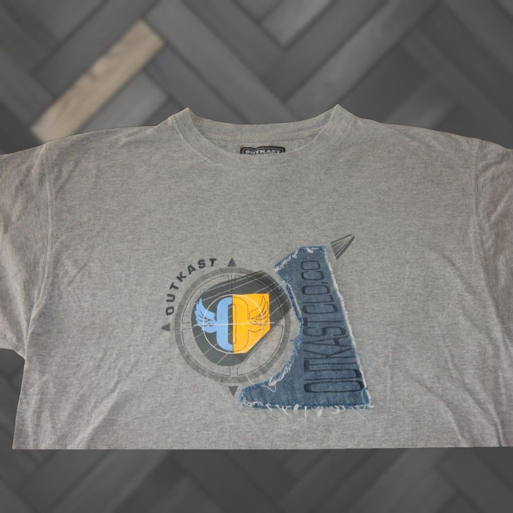 Vintage VINTAGE Outkast Mens Short Sleeve T Shirt Gray Large Size US L / EU 52-54 / 3 - 1 Thumbnail