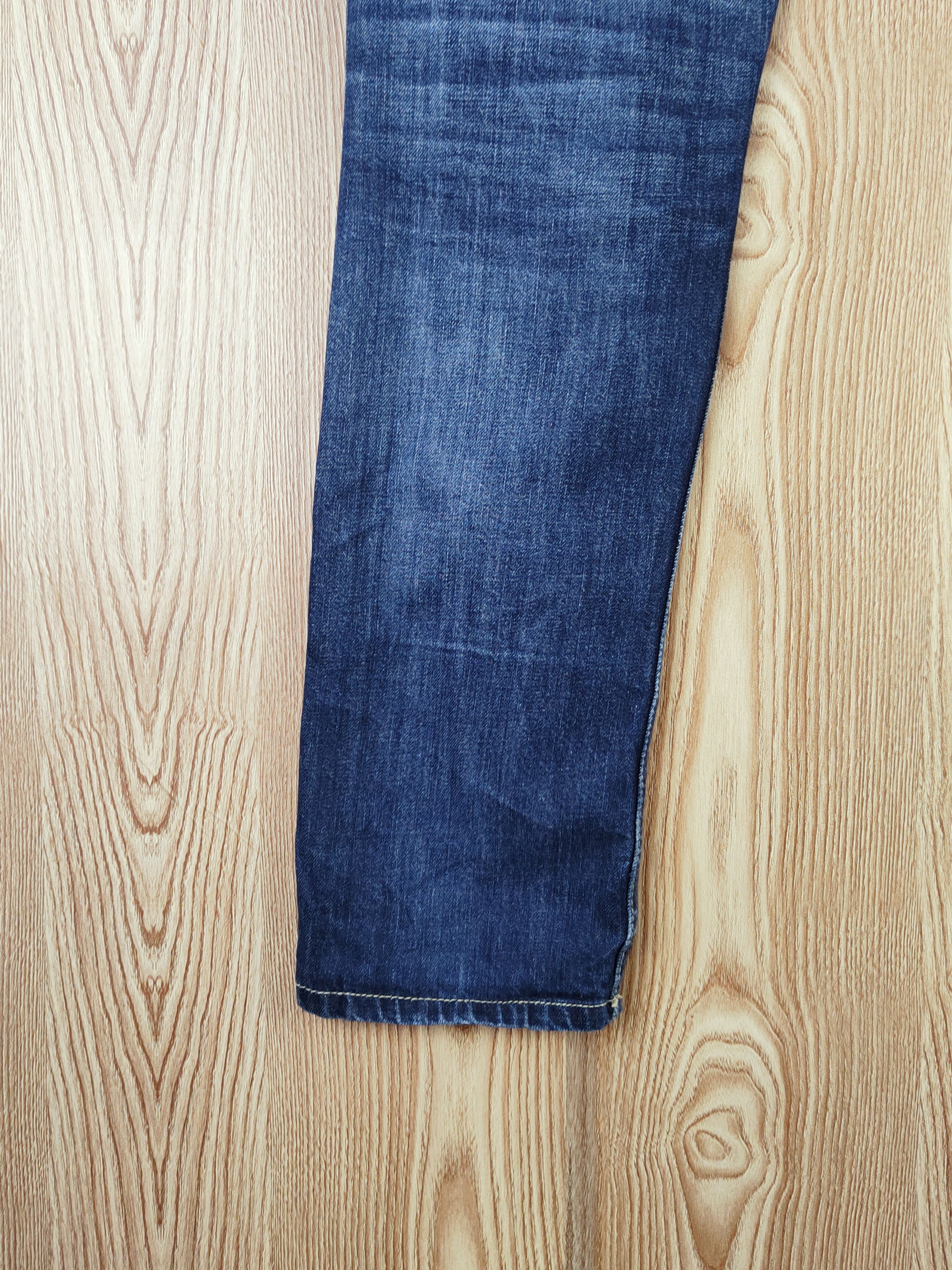 Diesel Diesel Dark Blue Distressed Ripped Jeans #S2703 Size US 30 / EU 46 - 11 Thumbnail