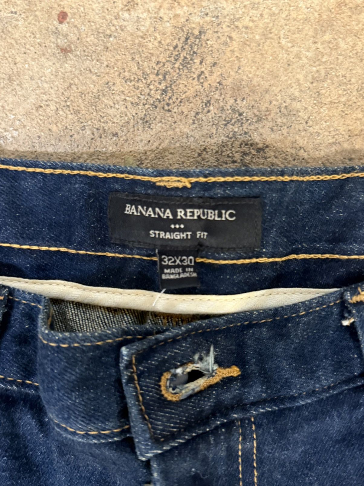 Banana Republic Dark Blue Wash Carpenter Pants Size 32 Size US 32 / EU 48 - 2 Thumbnail