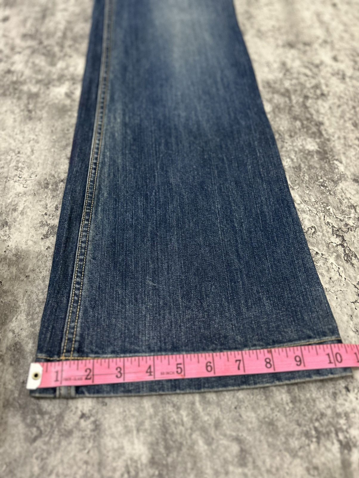 If Six Was Nine Vintage Edge Rupert Multi Pocket Flare Jeans Size US 29 - 18 Thumbnail