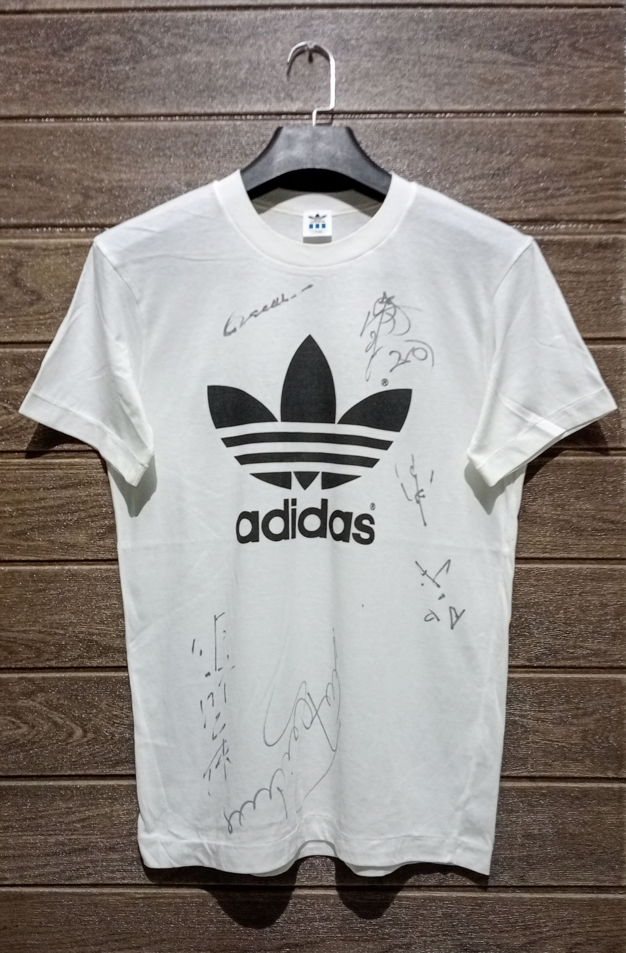 Adidas VTG '80s Adidas Single Stitch Soccer Camp with Signature Tee Size US M / EU 48-50 / 2 - 1 Thumbnail