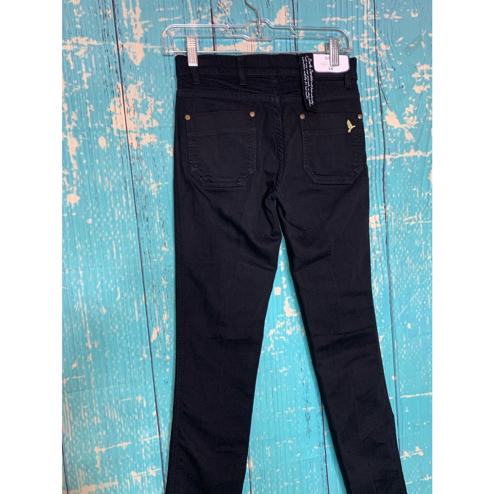 REVOLVE M.i.h. The Oslo black stretch slim jeans size 24 - 0 Size 25" / US 0 / IT 36 - 11 Thumbnail
