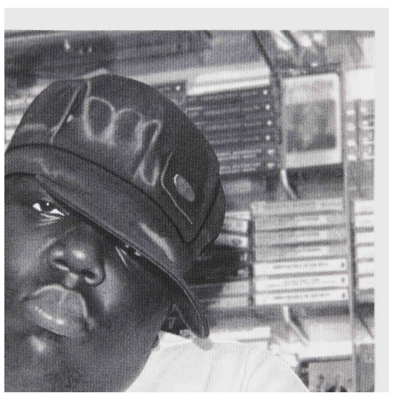 FW '24 Supreme x Jordan Biggie S/S Top SS White Tee Size XL