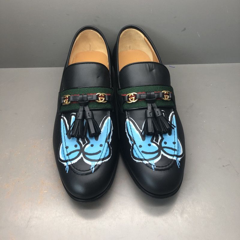 Gucci Gucci Interlocking Leather Loafers for Lunar New Year Size US 7.5 / EU 40-41 - 2 Thumbnail