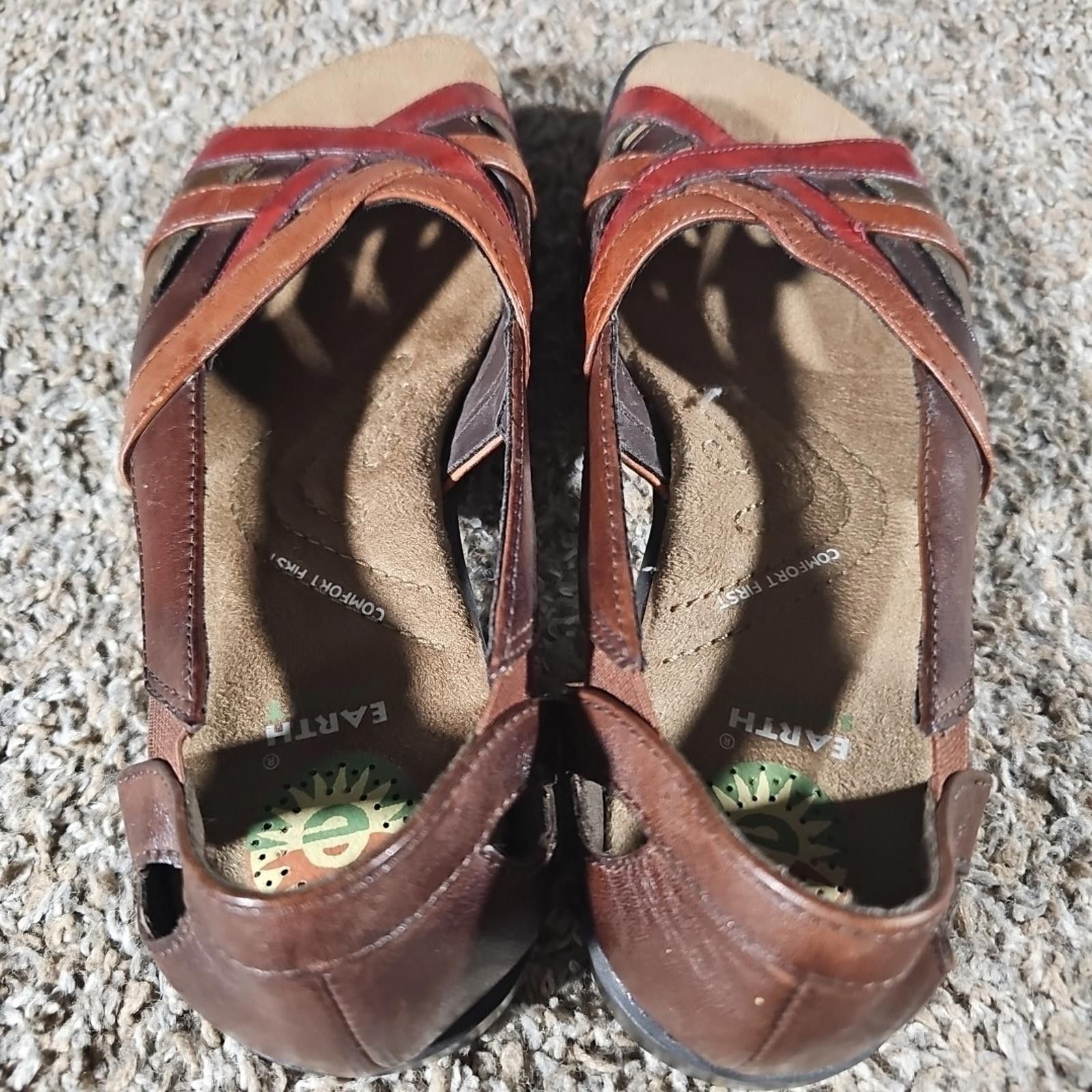 Other Earth Spirit Gelron 2000 Comfort First Loafer Sandals Sz 7 Size US 7 / IT 37 - 5 Thumbnail