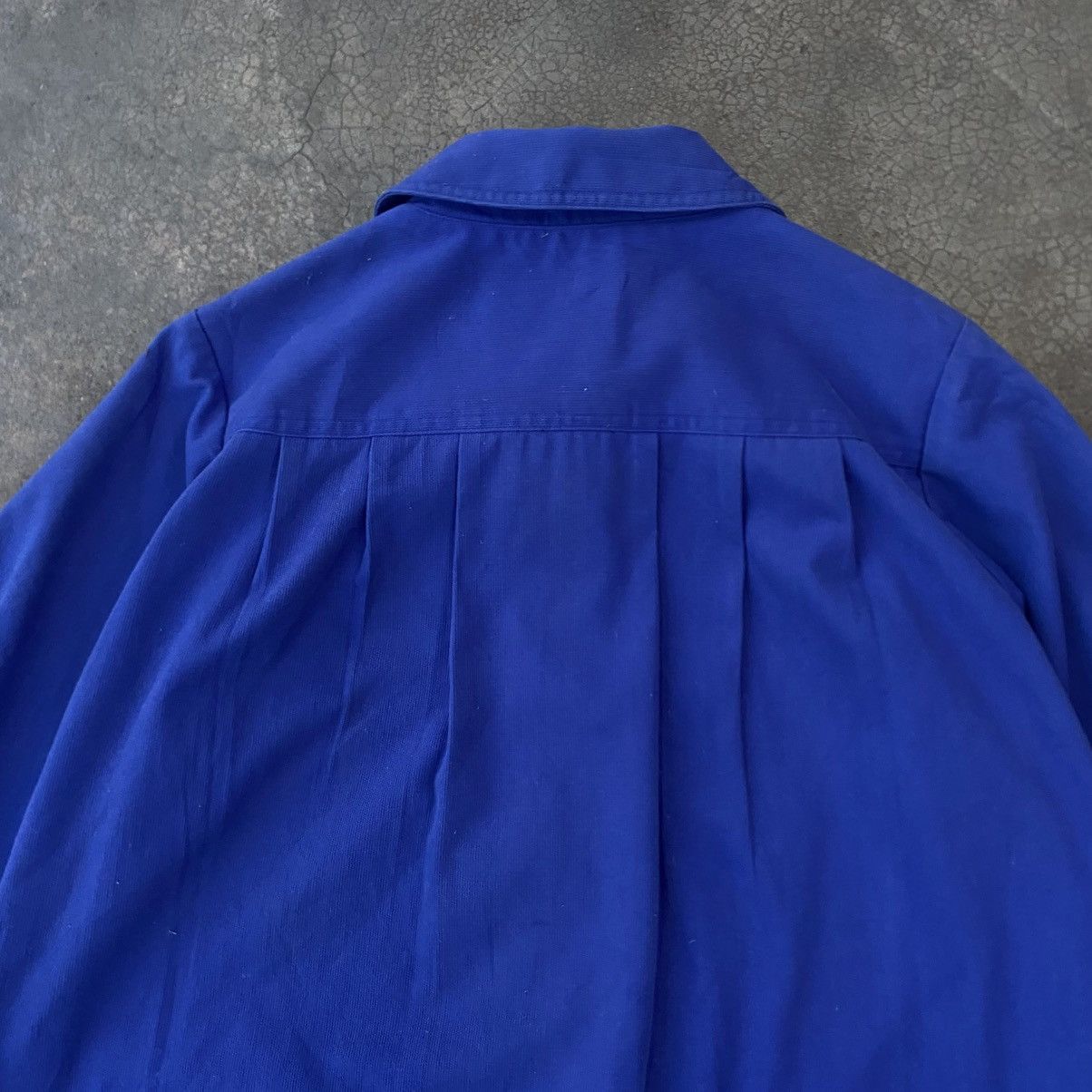 Yves Saint Laurent ‼️LAST DROP‼️YSL French Work Jacket Blue Vintage YSL Paris Size S / US 4 / IT 40 - 4 Thumbnail