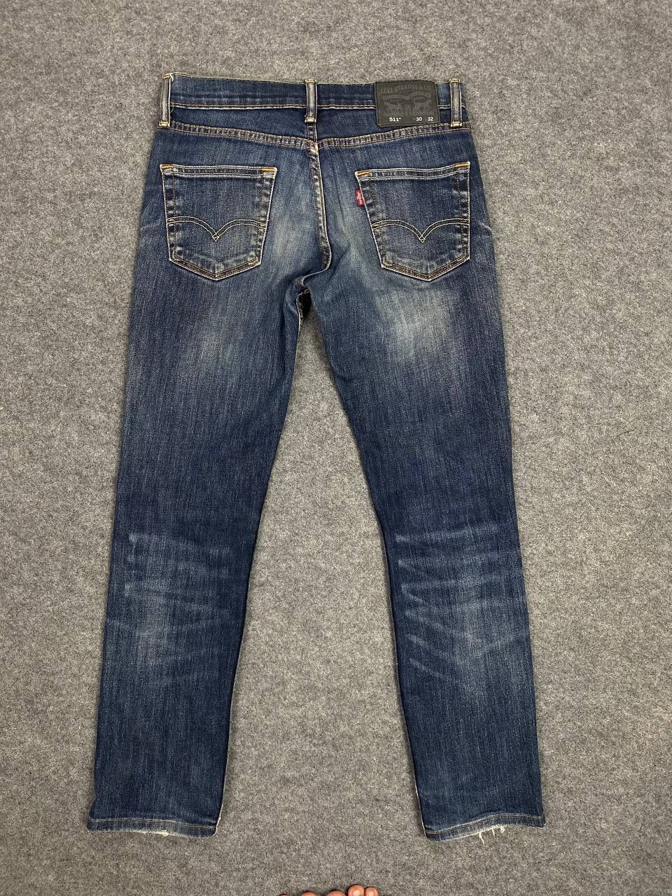 Levi's levis 511 slim distressed denim nice design Size US 32 / EU 48 - 2 Thumbnail