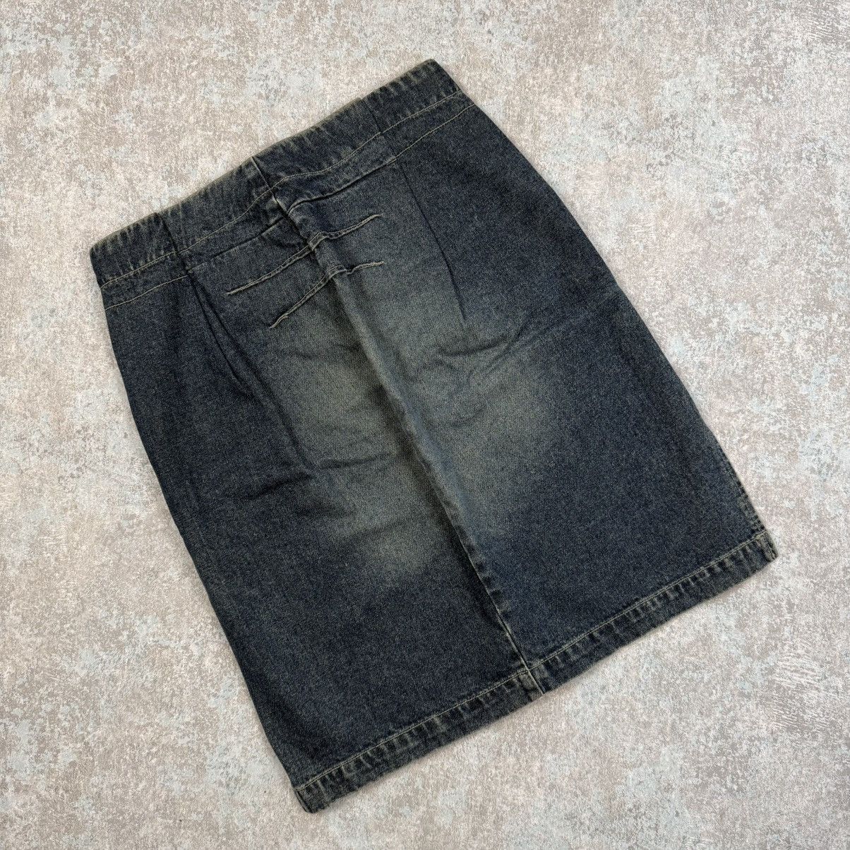 Diesel Diesel Dark Blue Vintage Skirt Y2K Size 30" / US 8 / IT 44 - 2 Thumbnail