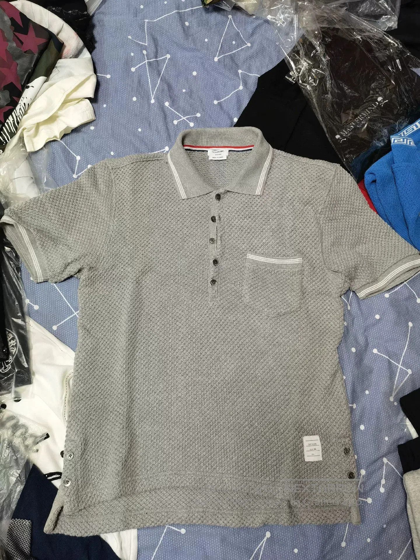 Thom Browne Thom Browne Knit Polo Shirt. Size US S / EU 44-46 / 1 - 1 Thumbnail