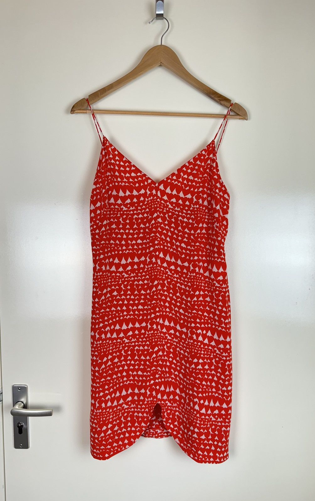 Stella McCartney slip dress slipper silk heart print camis