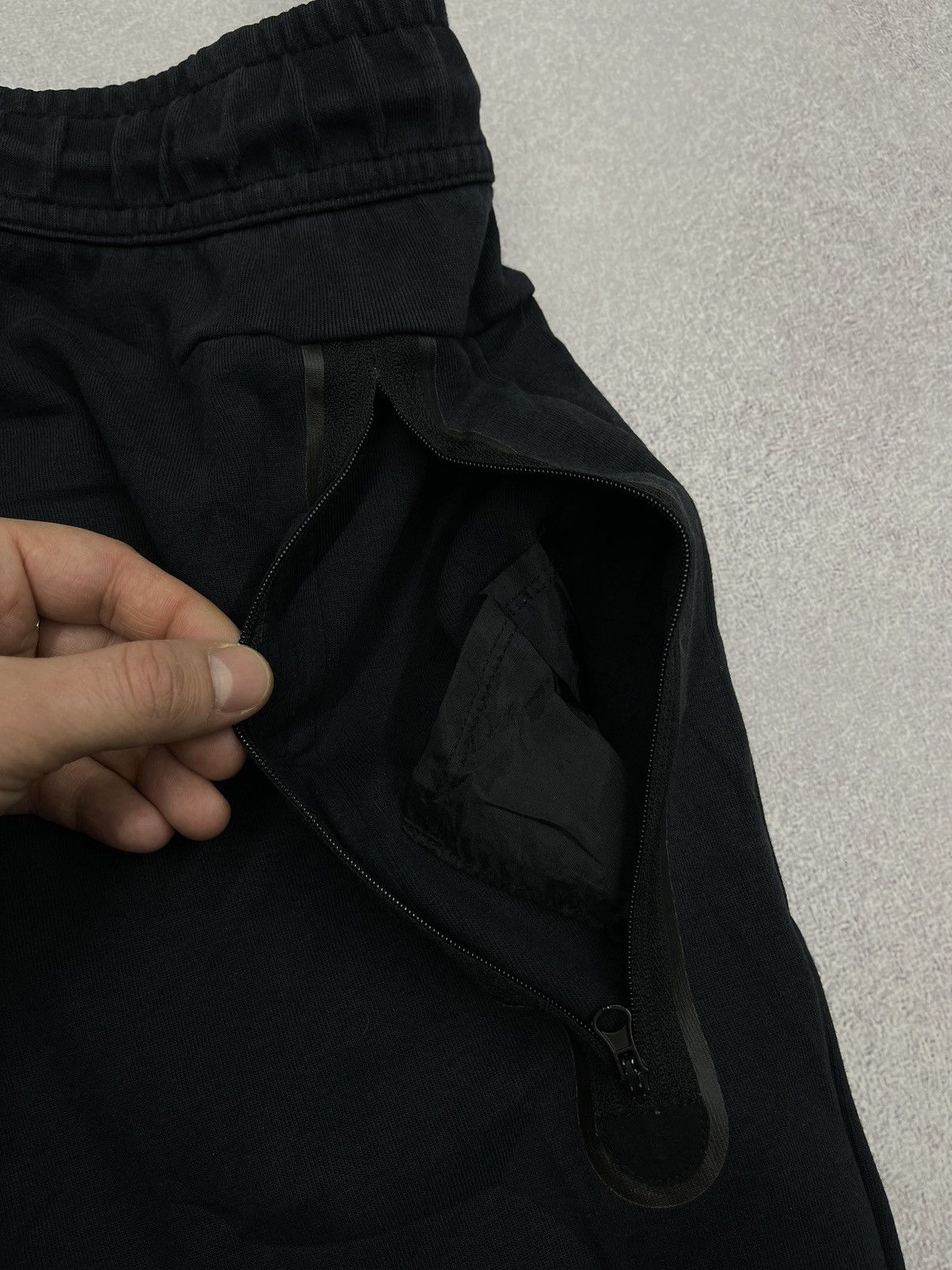 Nike Mens Nike Tech Fleece Black Sweatpants Drill Drip ACG TN Size US 28 / EU 44 - 6 Thumbnail