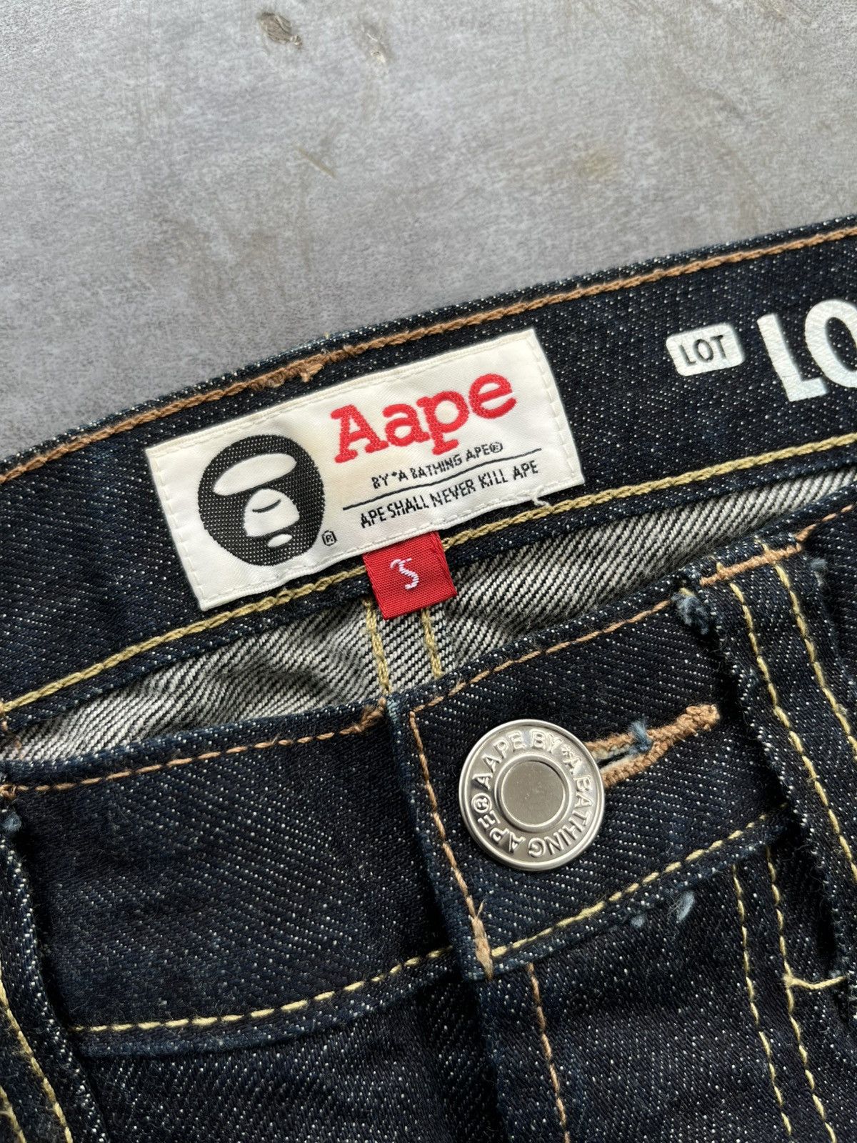Aape Aape by A Bathing Ape Denim Size US 31 - 7 Thumbnail