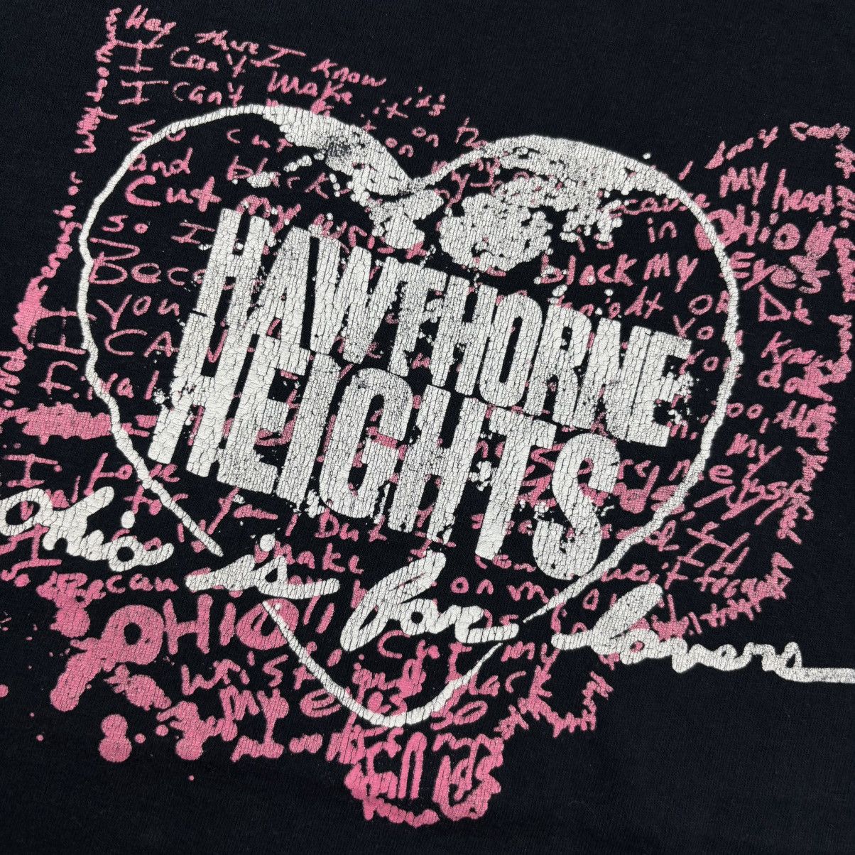 Band Tees Hawthorne heights - Ohio is love forever 00’s Size US L / EU 52-54 / 3 - 3 Thumbnail