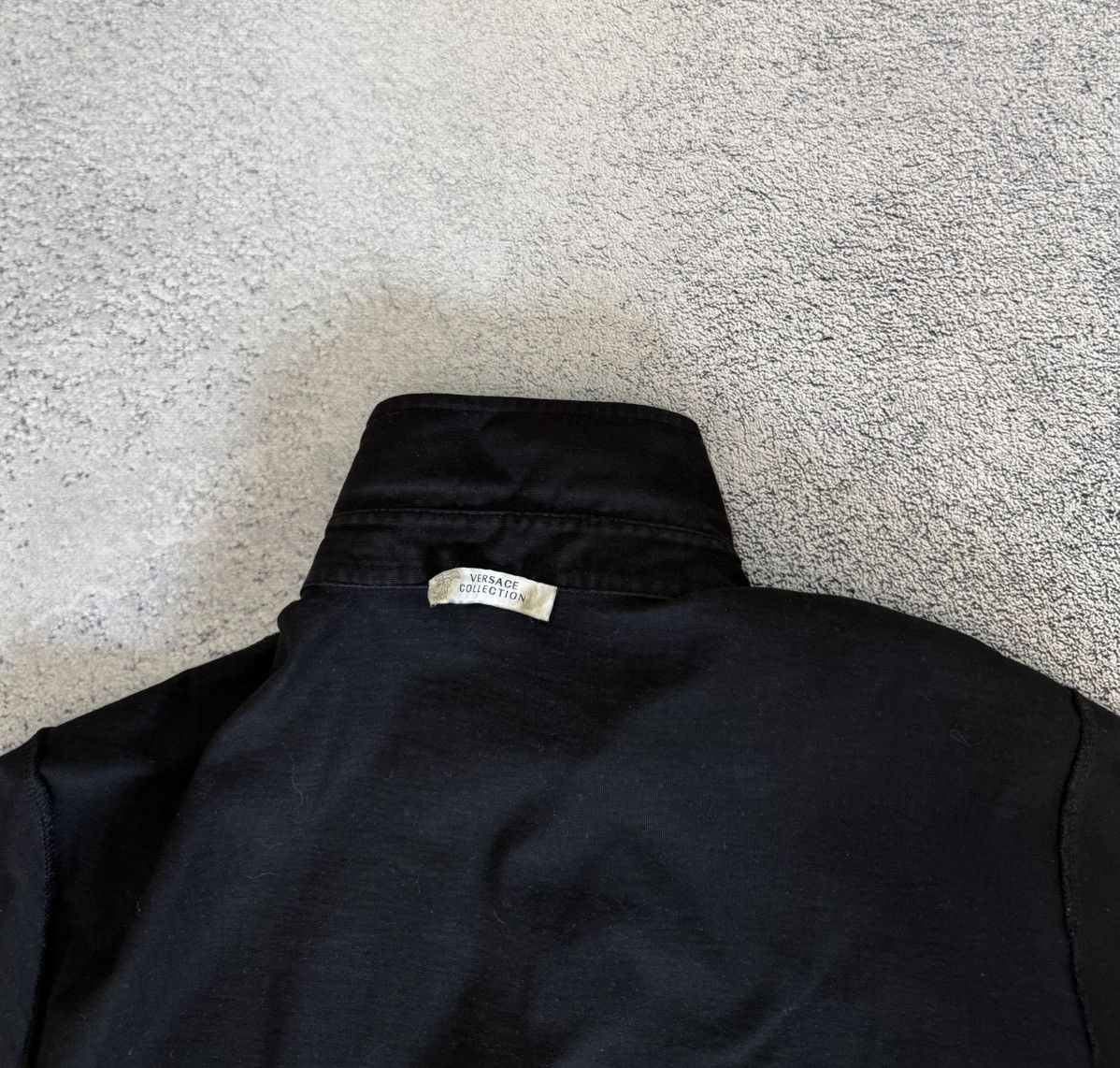 Versace Versace Collection Medusa Polo Shirt Black Mens L Cotton Size US L / EU 52-54 / 3 - 21 Thumbnail