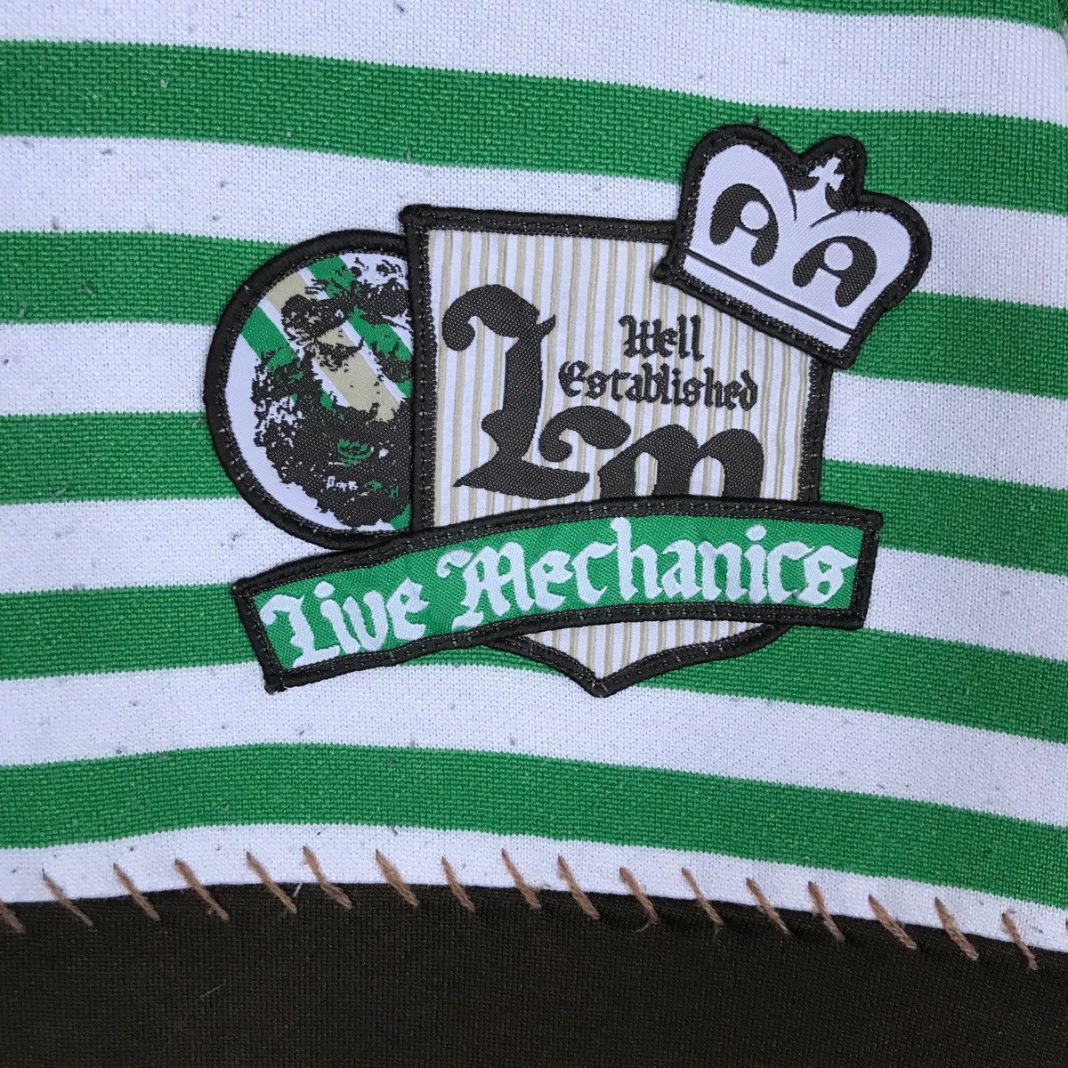 Live Mechanics Vintage Live Mechanics Pullover Jumper Sweatshirt Size US L / EU 52-54 / 3 - 3 Thumbnail