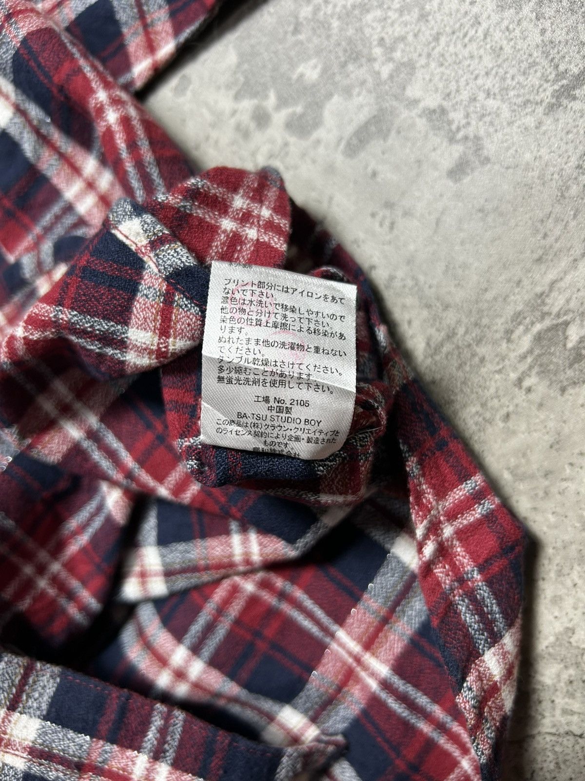 Hysteric Glamour 2000s Ba Tsu Studio Plaid Button Ups Shirt Size US S / EU 44-46 / 1 - 11 Thumbnail