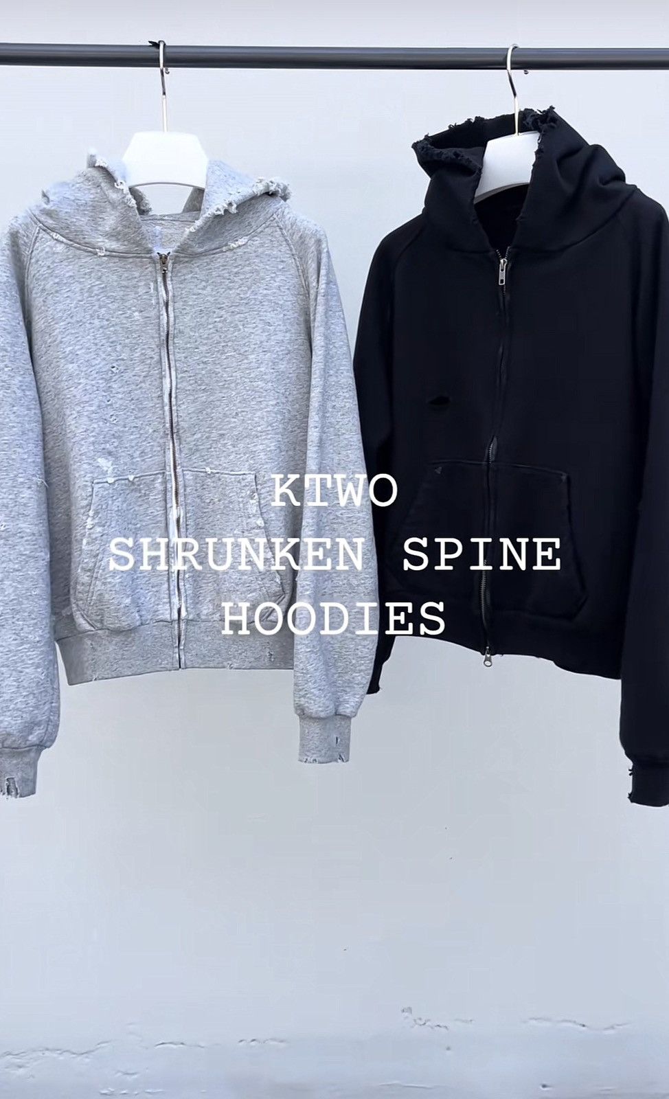 K-Two Studios ktwo black thermal lined zip up | Grailed