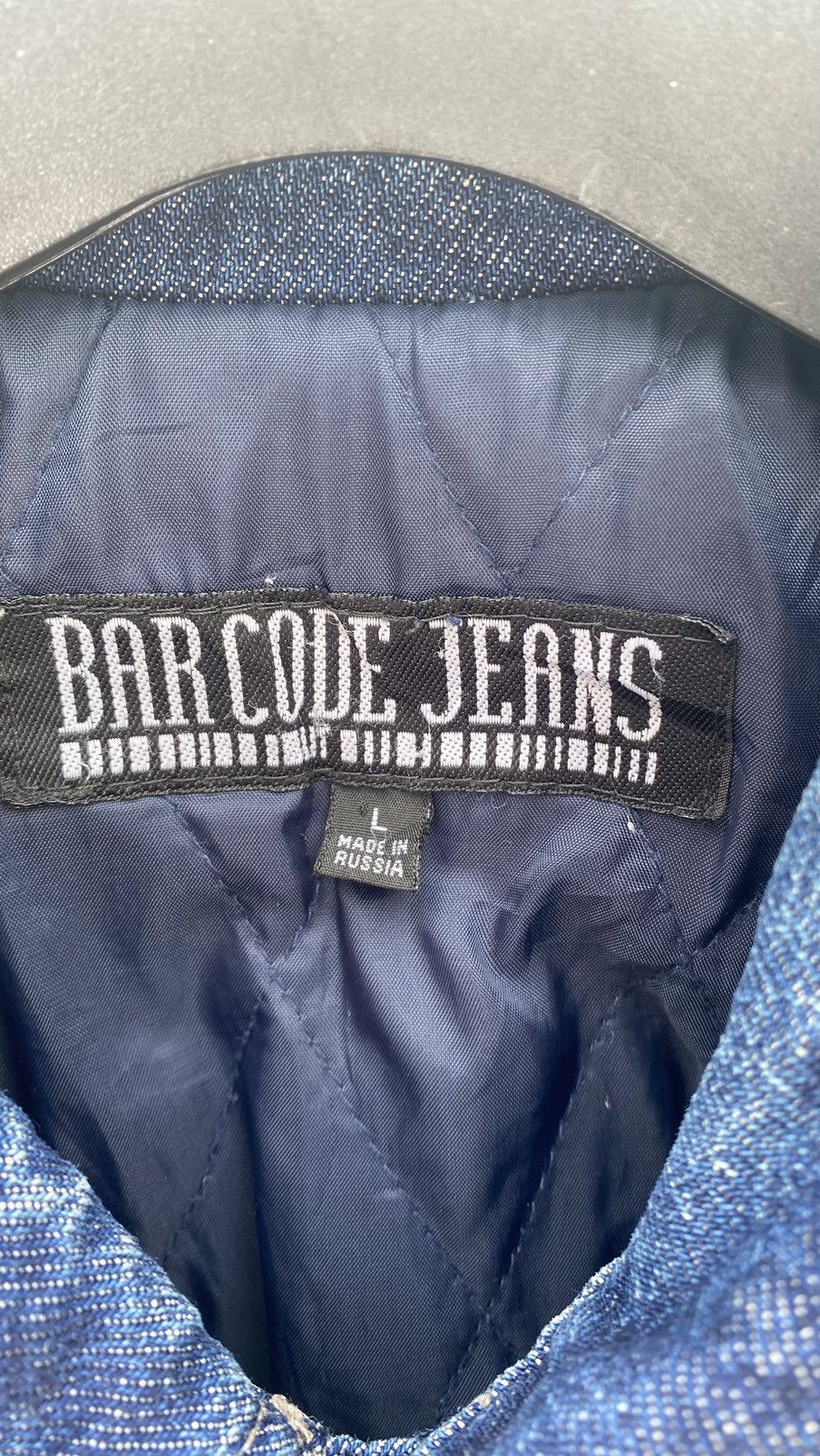 Other BarcodeJeans Denim Jacket Very Nice Design Made in Russia Size US L / EU 52-54 / 3 - 6 Thumbnail