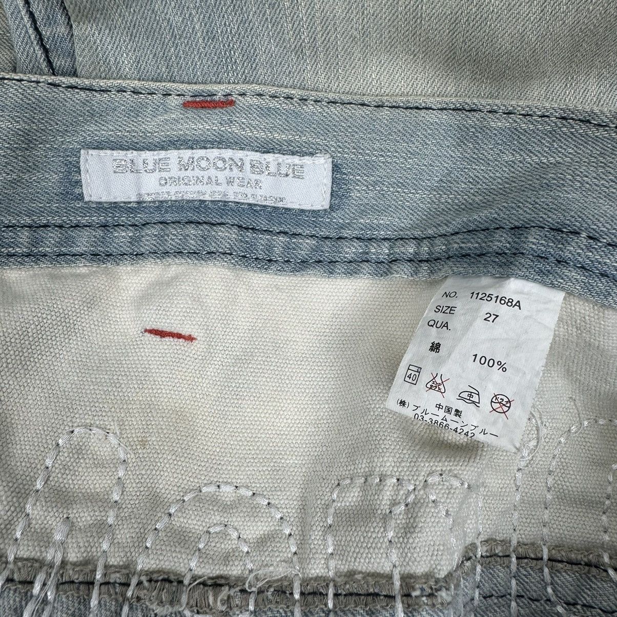 Blue Blue Japan ☀️BLUE MOON BLUE HAWAII DENIM JEANS PANTS Size US 30 / EU 46 - 12 Thumbnail