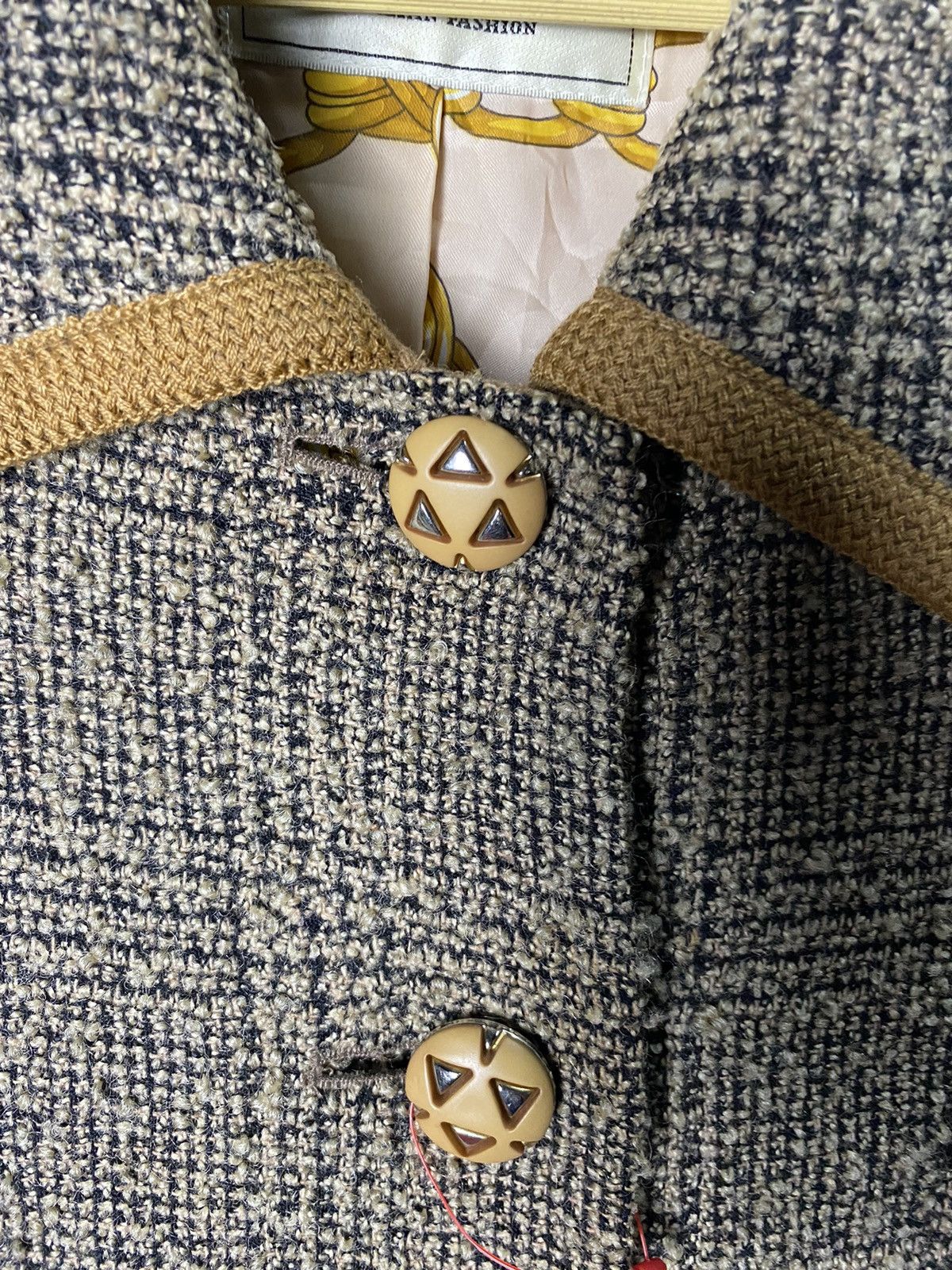 Handmade Vintage Handmande Cashmare & Wool Button Jacket Size US M / EU 48-50 / 2 - 8 Thumbnail
