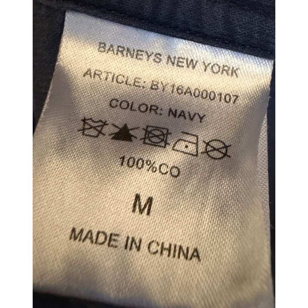 Bruno Piattelli Piattelli Barneys New York Blue Cotton Corduroy Button Down Size US L / EU 52-54 / 3 - 4 Thumbnail