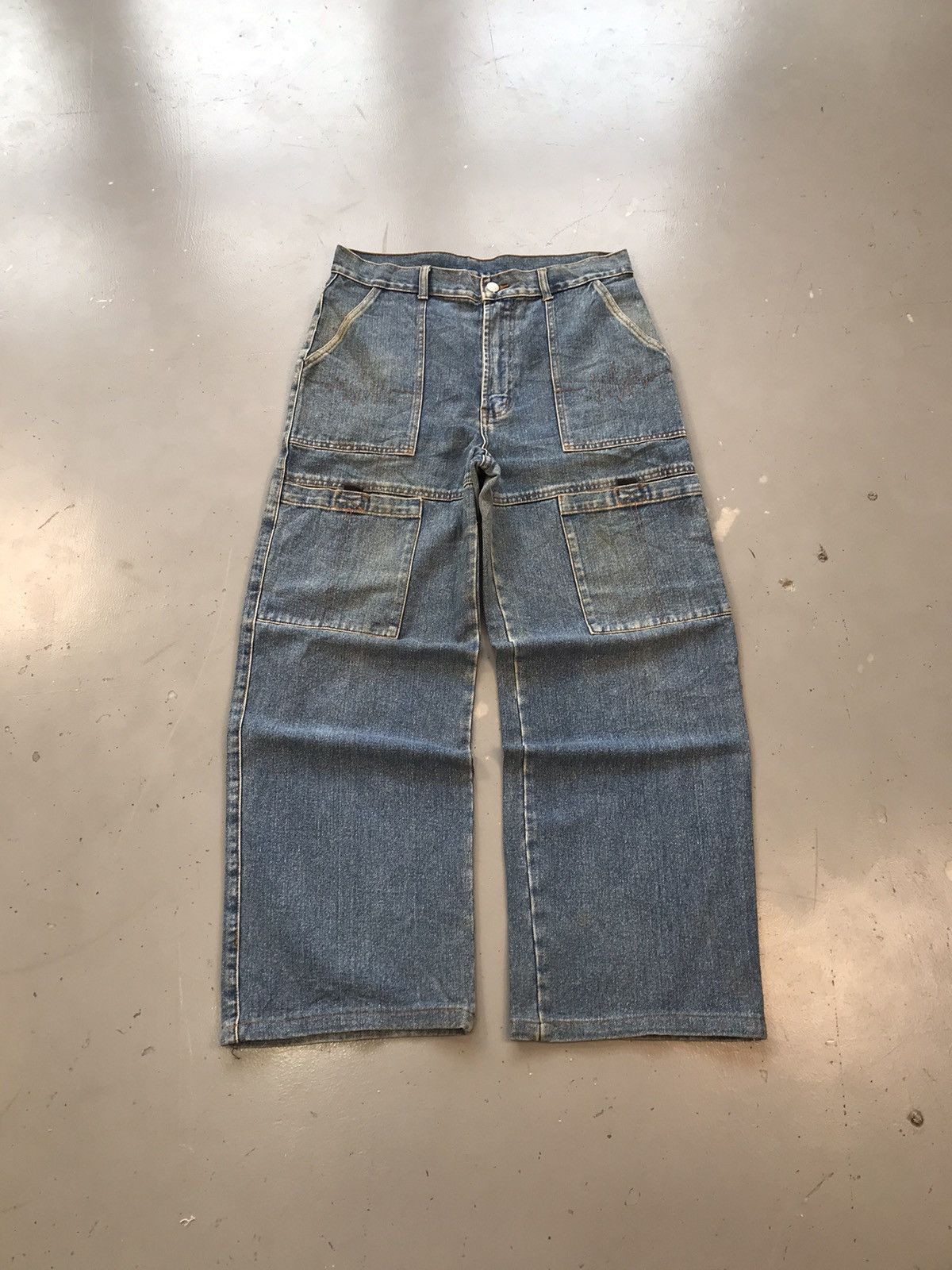 JNCO × Southpole × Vintage Vintage kjeans big pocket denim Size US 32 / EU 48 - 1 Thumbnail