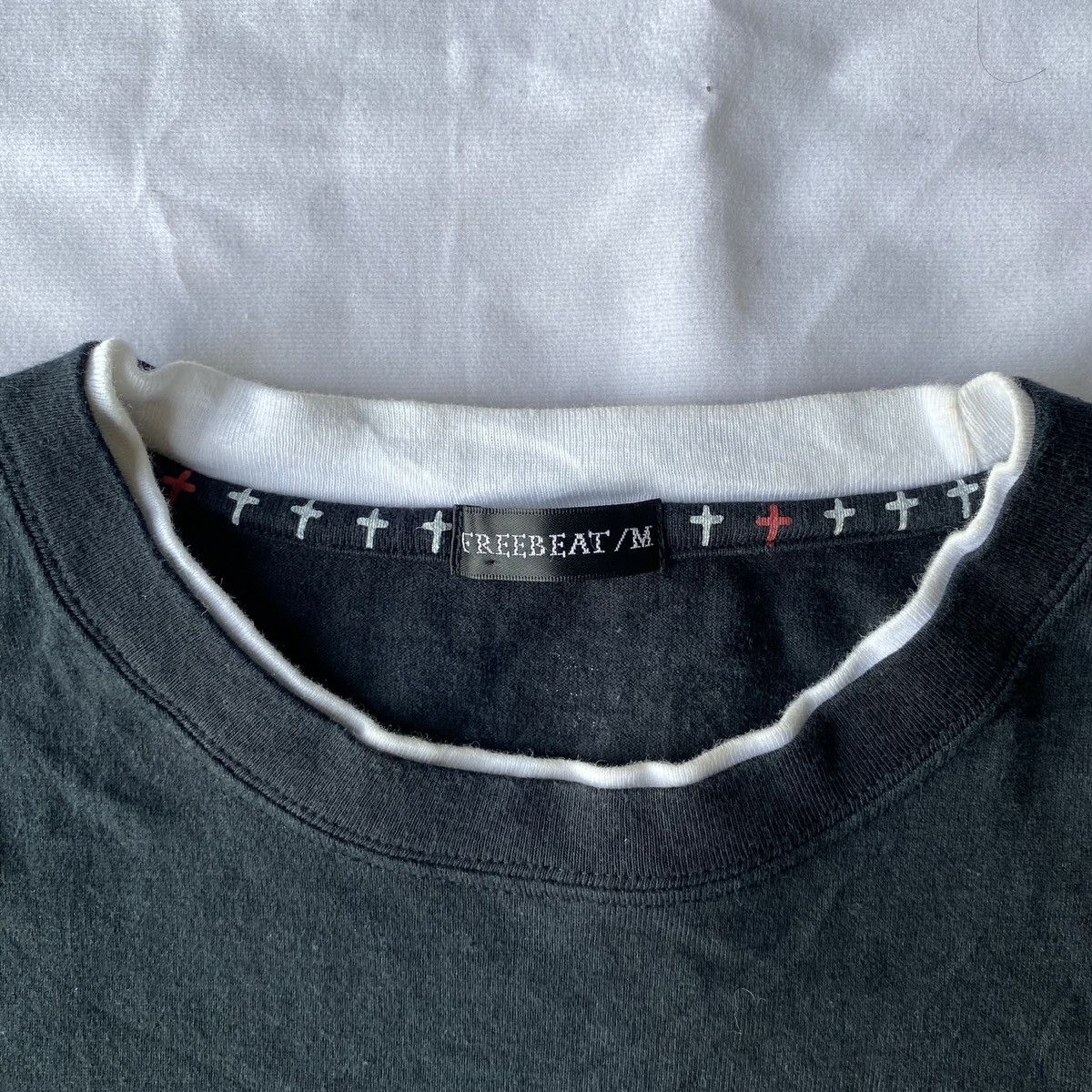If Six Was Nine × Japanese Brand × Le Grande Bleu (L.G.B.) Japanese Poem Exploited Breakouts! By freebeat L.G.B Style Size US M / EU 48-50 / 2 - 4 Thumbnail