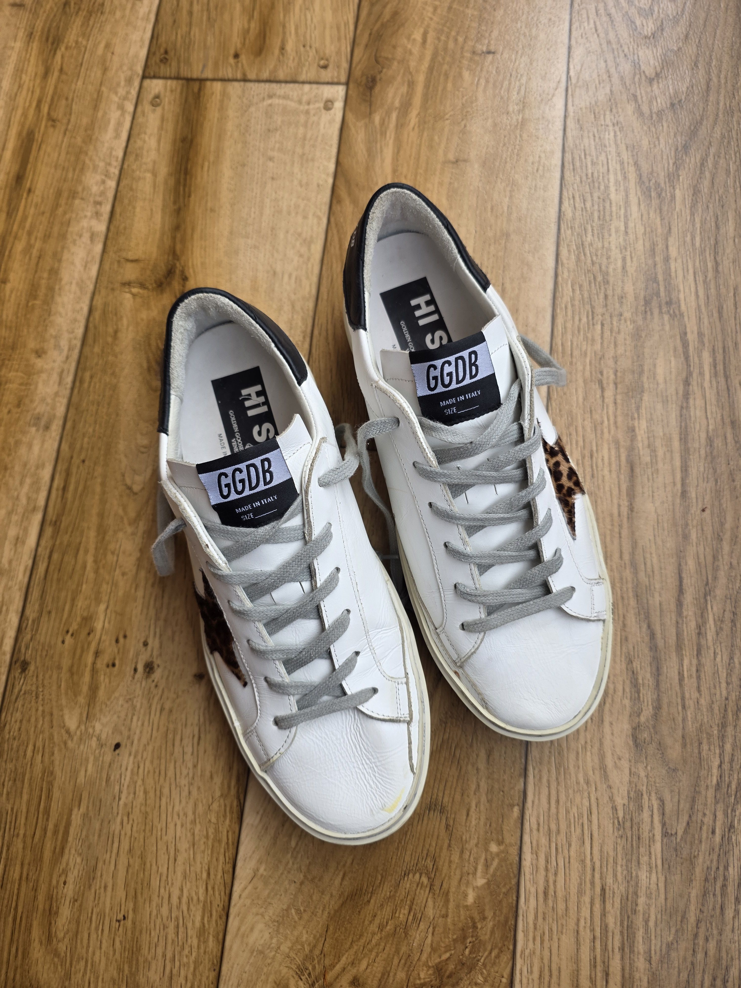 Golden Goose Golden Goose Hi Star Sneakers Size US 6 / EU 39 - 11 Thumbnail