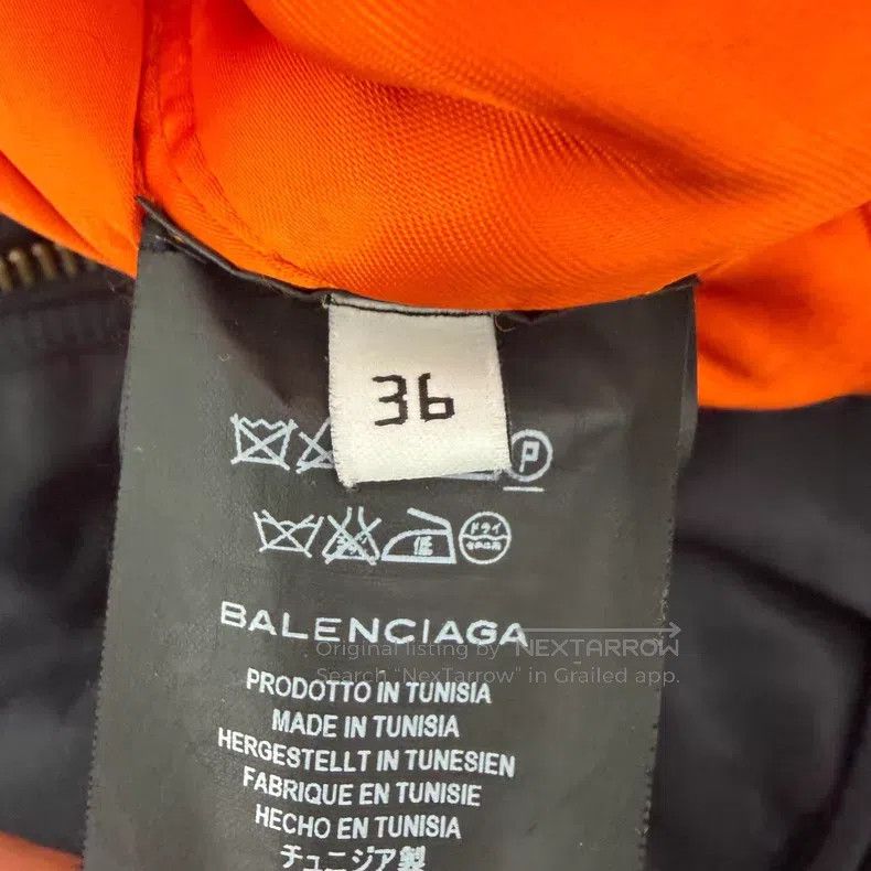 Balenciaga Balenciaga Black Flight Jacket Size XS / US 0-2 / IT 36-38 - 4 Thumbnail