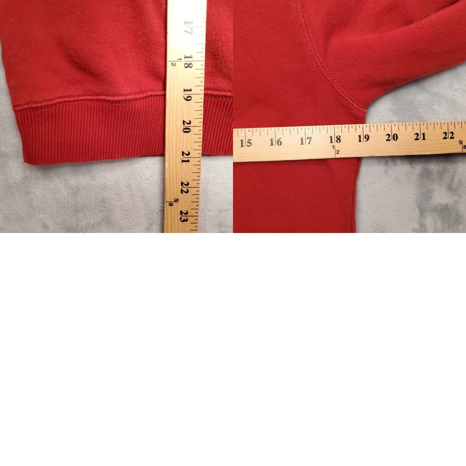 Ariat Ariat Shirt Womens S Red 1/4 Zip Fleece Sweatshirt Western Embroidered Logo Shirt Women S Red 1/4 Zip Fleece Sweatshirt Western Embroidered Logo Size S / US 4 / IT 40 - 8 Thumbnail