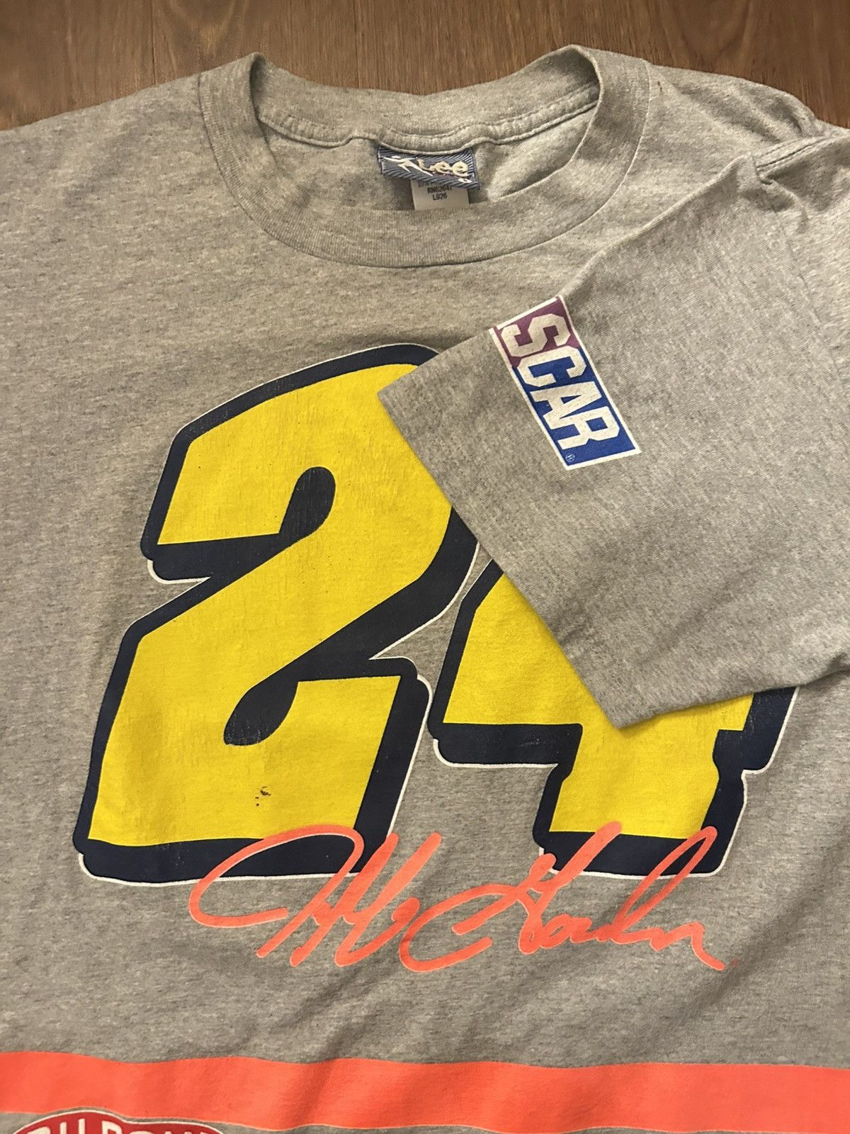 Vintage Vintage Jeff Gordon AOP NASCAR T-Shirt Size US M / EU 48-50 / 2 - 2 Thumbnail