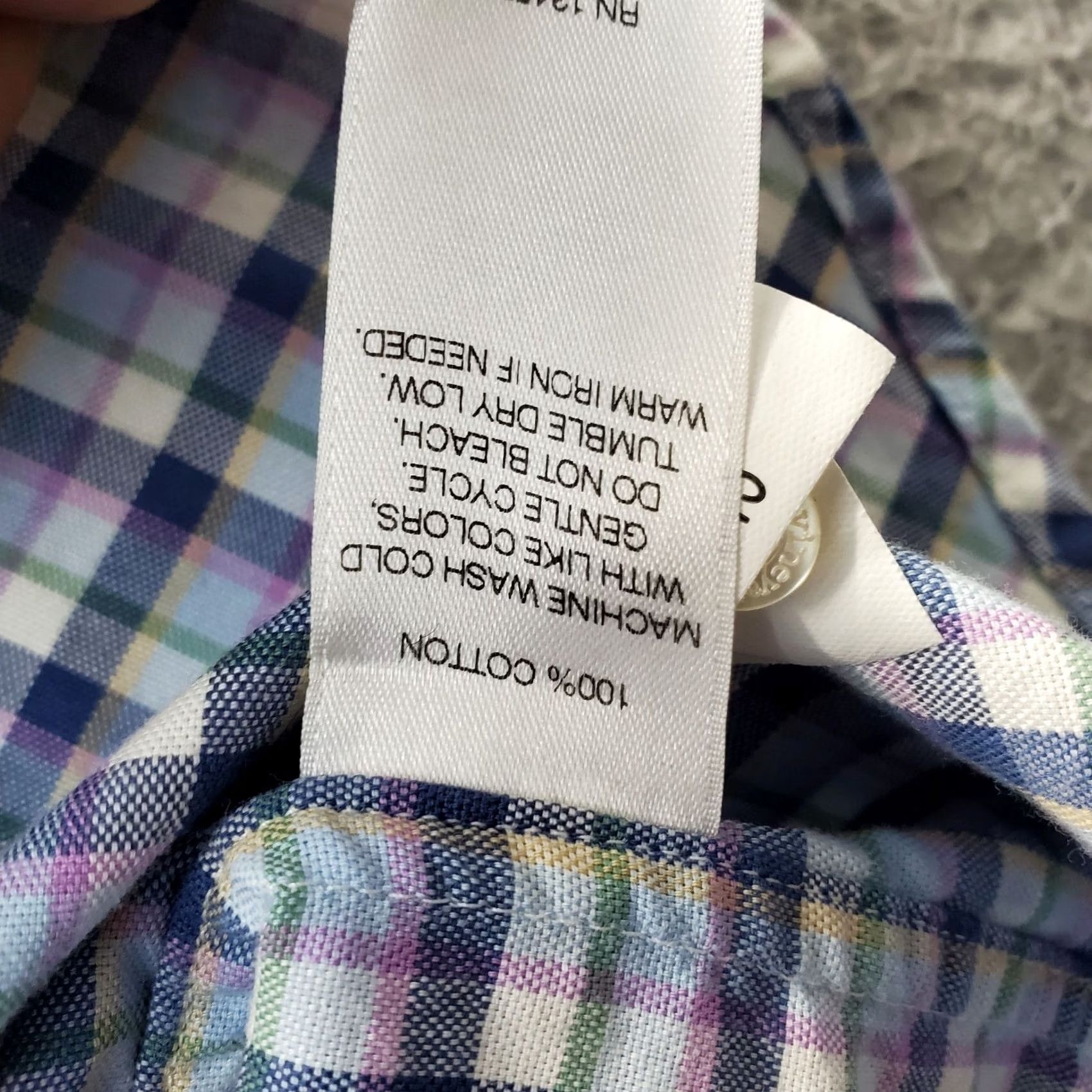 Vineyard Vines Vineyard Vines Murray Shirt Mens M Multi Plaid Classic Fit Chest Pocket Collared Shirt Size US M / EU 48-50 / 2 - 7 Thumbnail