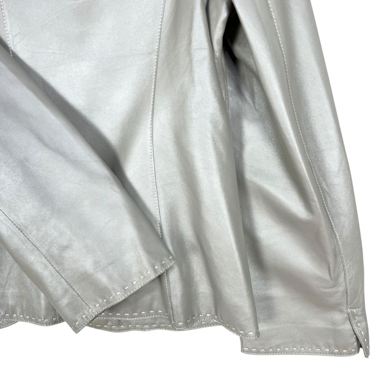 Balmain Balmain Paris Synthetic Leather Women Blazer Jacket Size M / US 6-8 / IT 42-44 - 12 Thumbnail