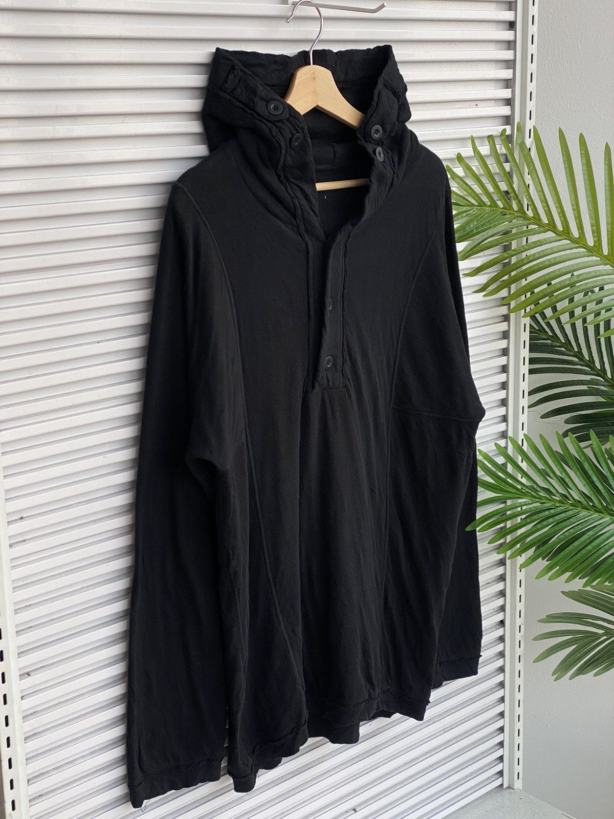 Final Home × Issey Miyake × Japanese Brand Vintage Final Home Issey Miyake Button Hoodies Size US M / EU 48-50 / 2 - 2 Thumbnail