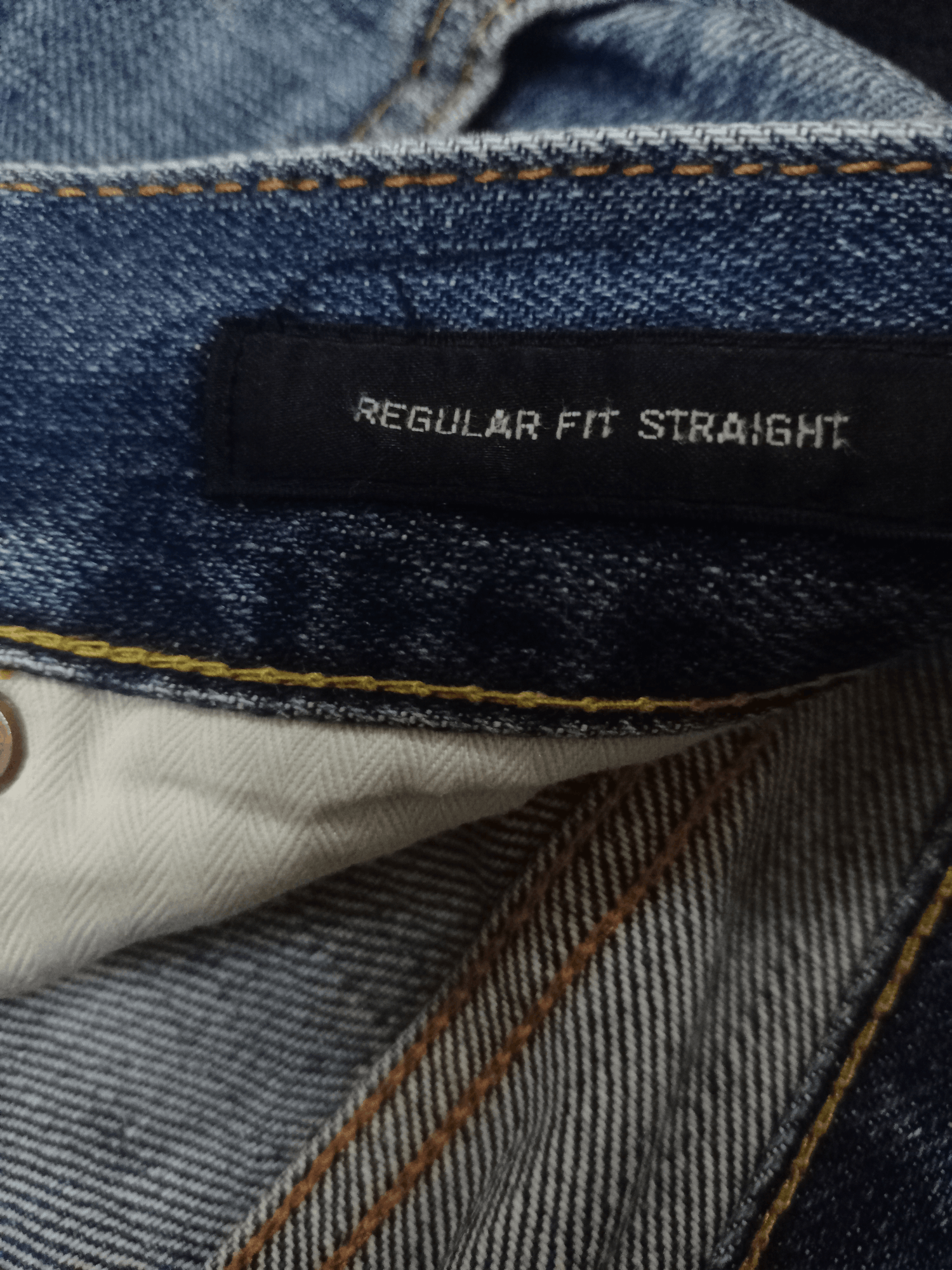 Japanese Brand × Uniqlo Vintage Japanese Uniqlo Selvedge Blue Wash Loose Jeans Size US 32 / EU 48 - 4 Thumbnail