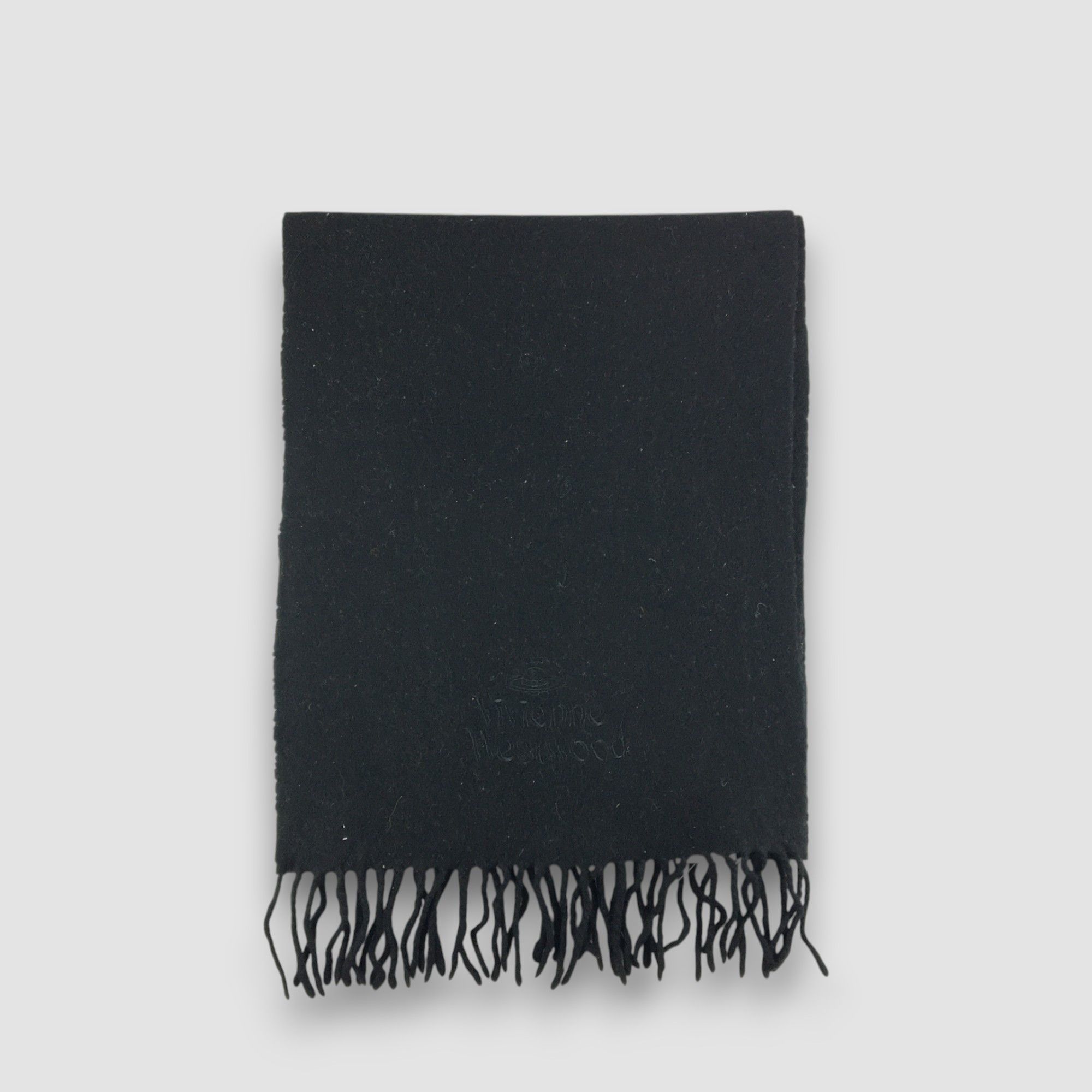 Vivienne Westwood Vintage Vivienne Westwood Scarf Muffler Orbs Wool Scarves Size ONE SIZE - 2 Thumbnail