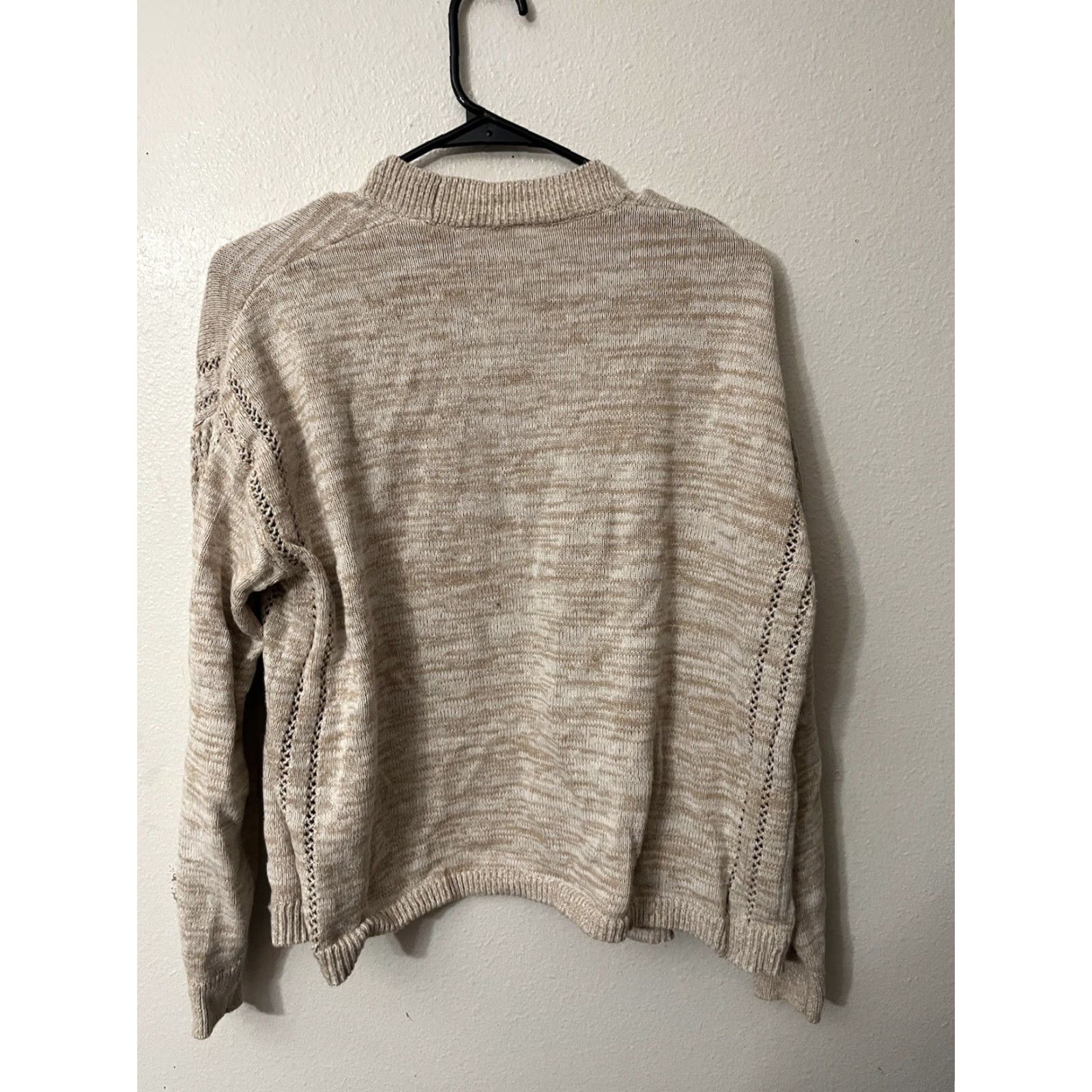 Gap Gap Cardigan Sweater Women M Brown Open Front Short Sleeve 90s City Retro Casual Pockets Womens Size M / US 6-8 / IT 42-44 - 3 Thumbnail